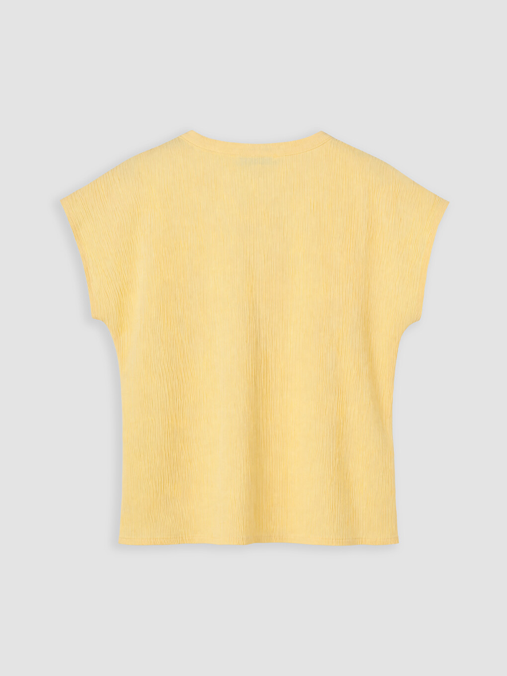 Tie Neck Textured Blouse-6