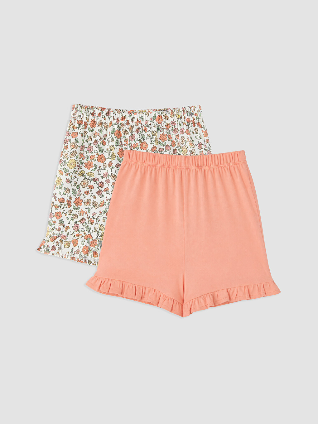 Shorts Floraux Bébé Fille Lot De 2