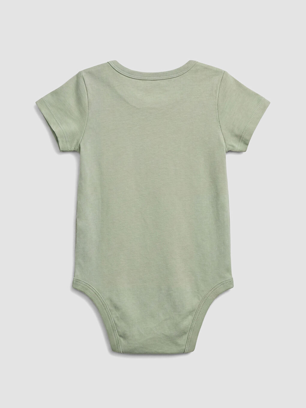Ekru Erkek Bebek Çıtçıtlı Body 2'li-4