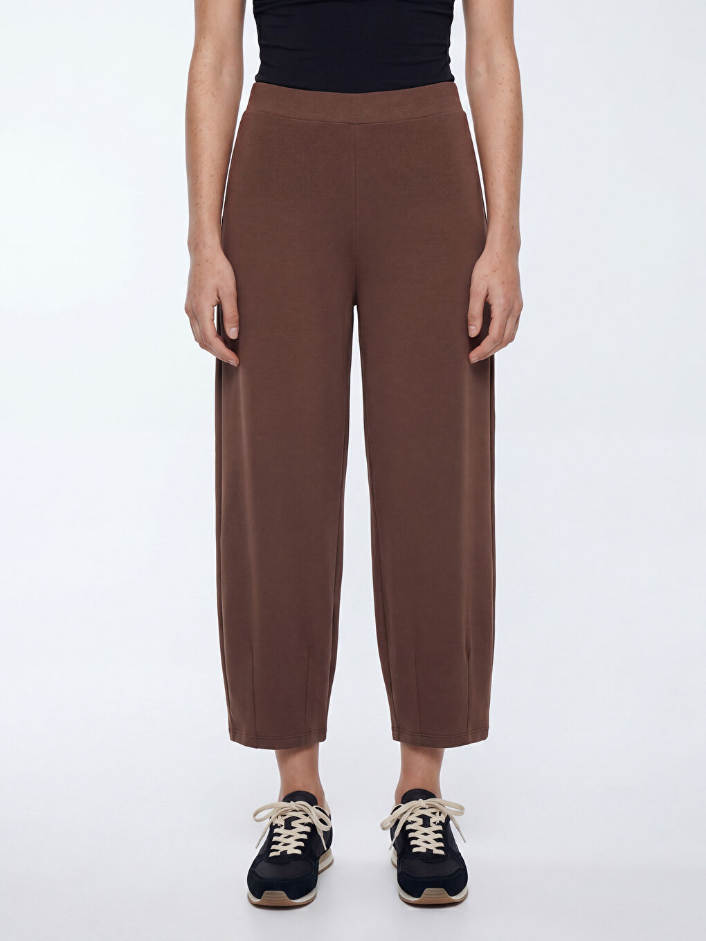 Elastic Waist Soft Touch Women's Sweatpants-1