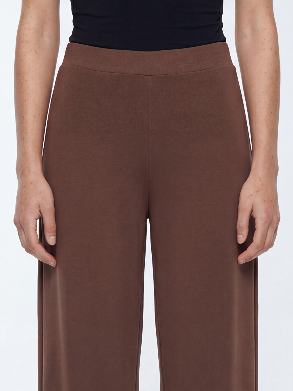Elastic Waist Soft Touch Women's Sweatpants-2