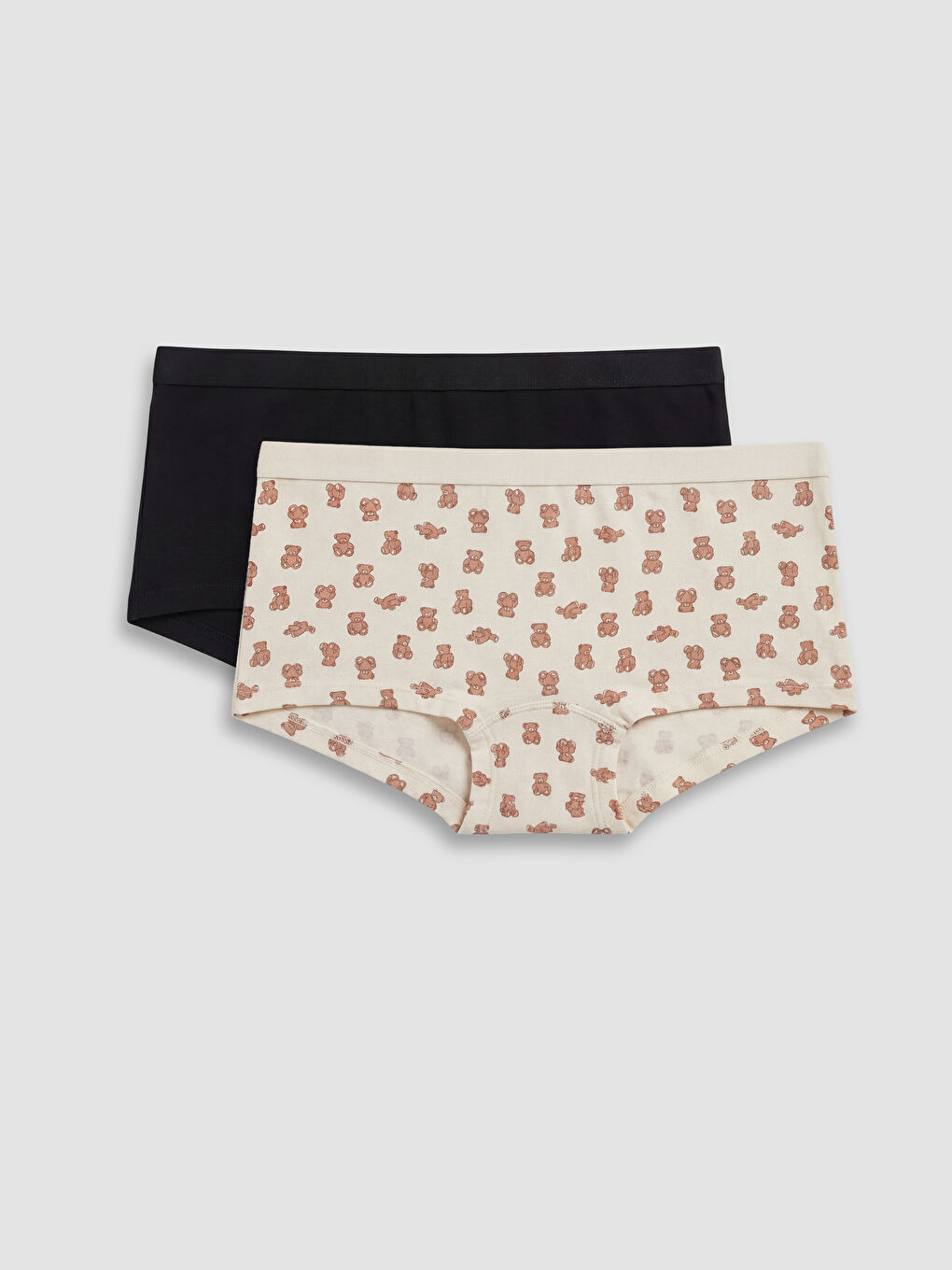 Pembe Desenli Boxer Külot 2'li