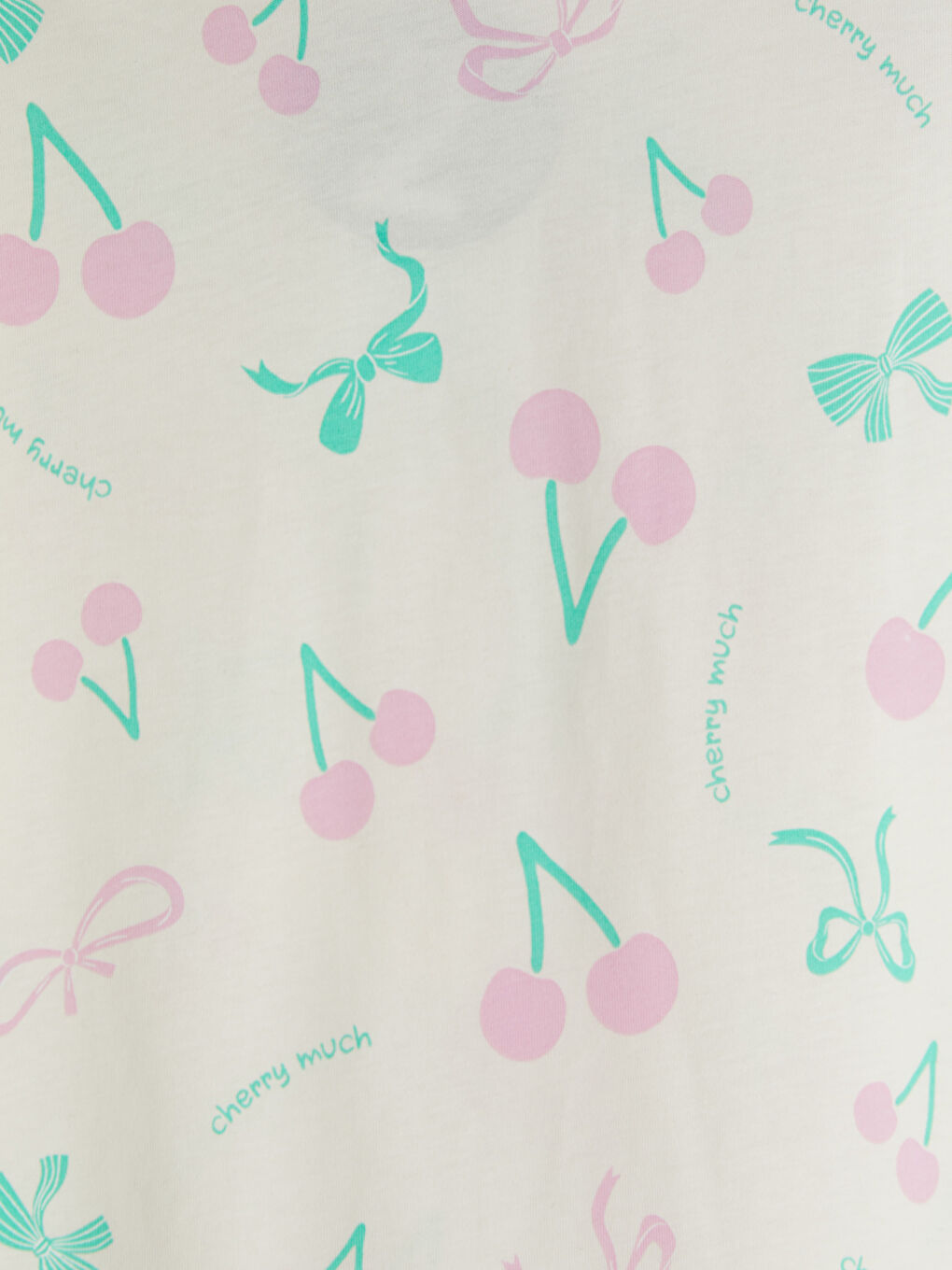 Pembe Desenli Kız Çocuk Şortlu Pijama Takımı-5