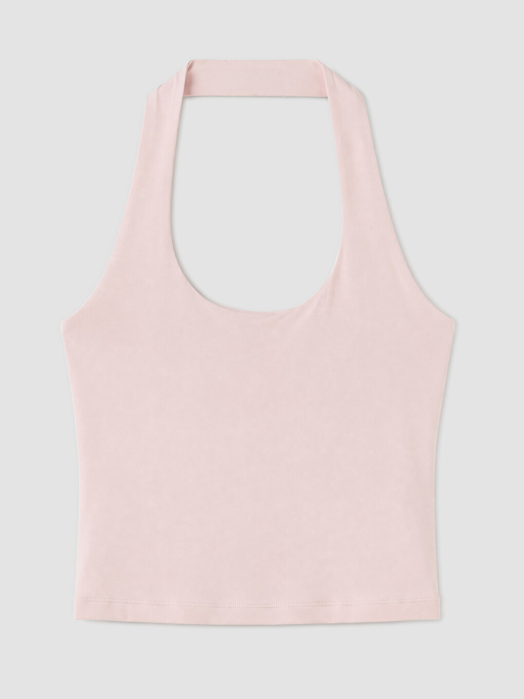Pembe Halter Yaka Kadın Atlet