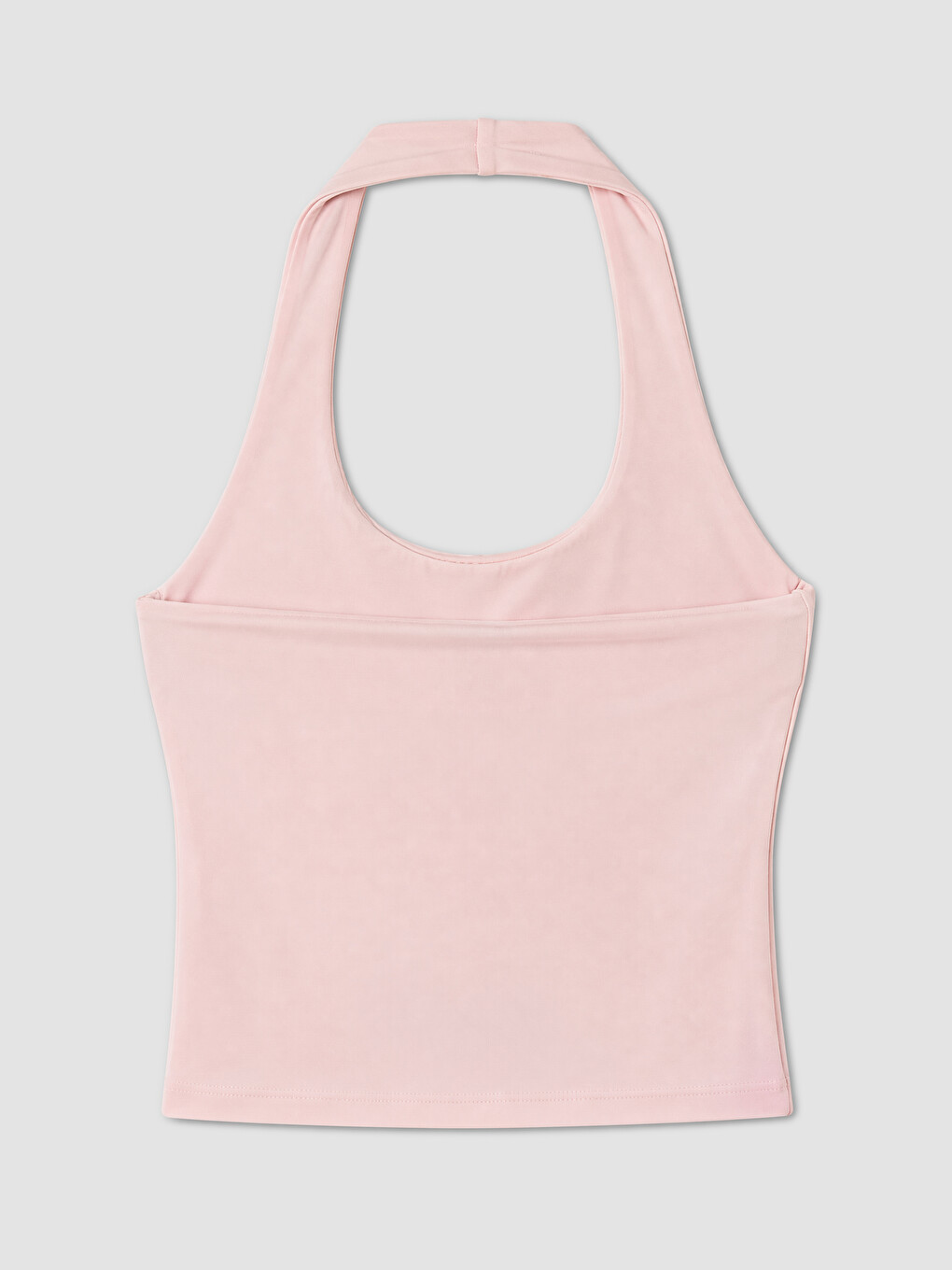 Pembe Halter Yaka Kadın Atlet-1