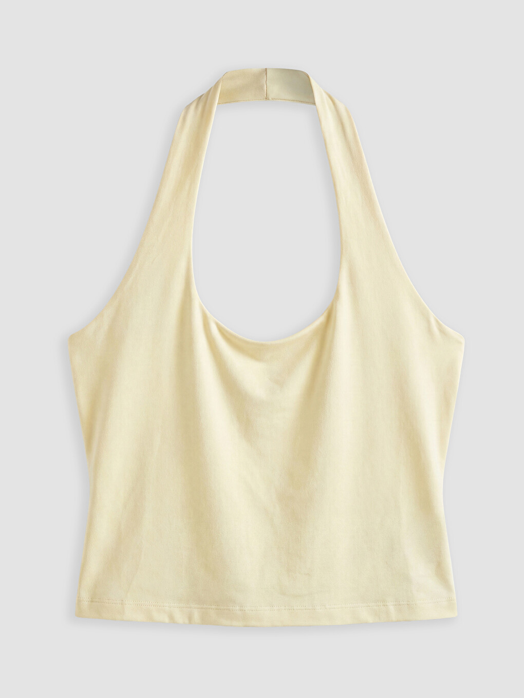 Sarı Halter Yaka Kadın Atlet-4