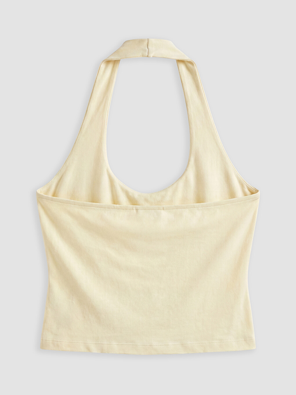 Sarı Halter Yaka Kadın Atlet-6