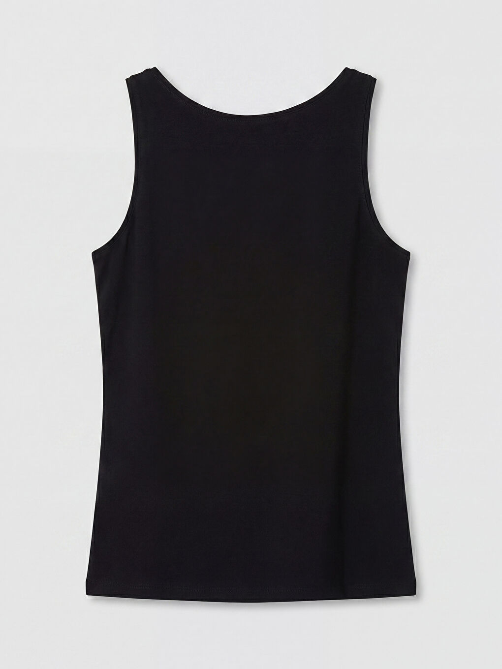 Siyah U Yaka Kadın Atlet-1