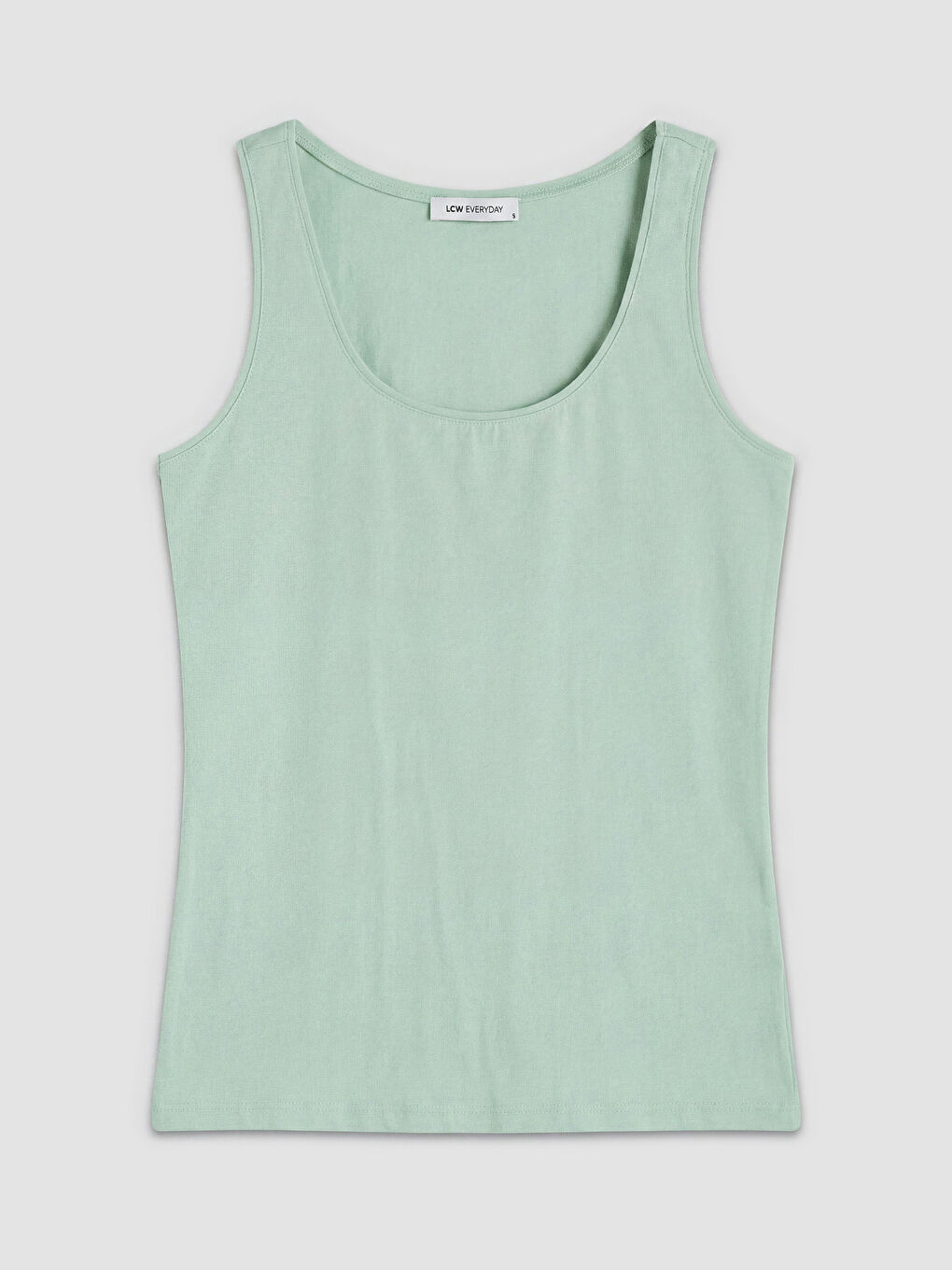 Yeşil U Yaka Kadın Atlet