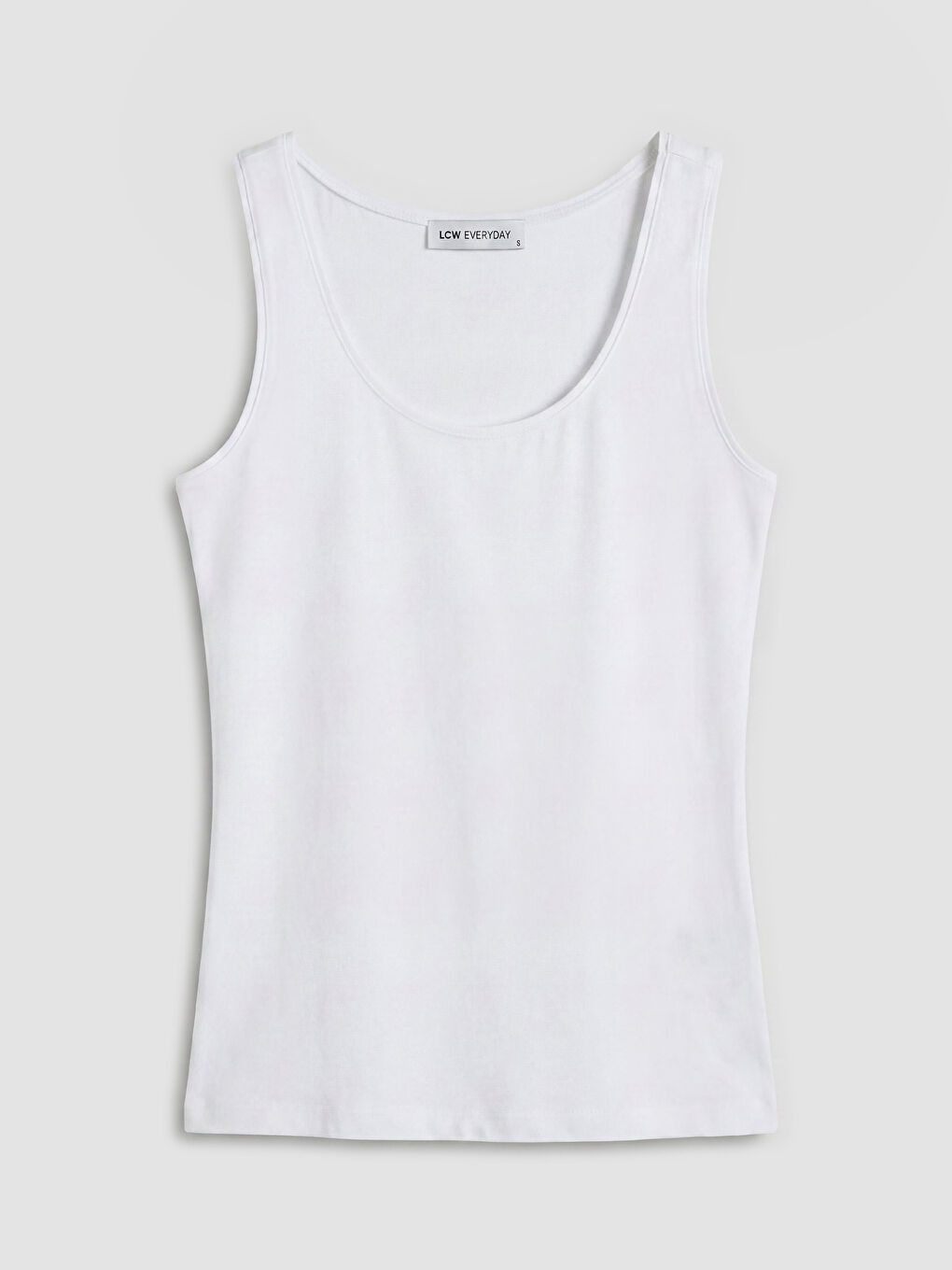 Beyaz U Yaka Kadın Atlet