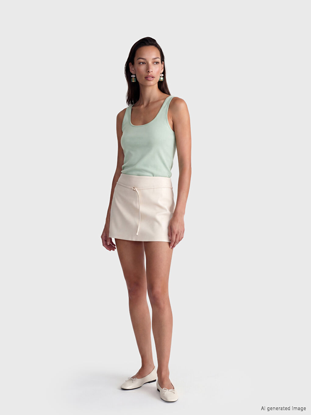 U Neck Women's Tank Top-1