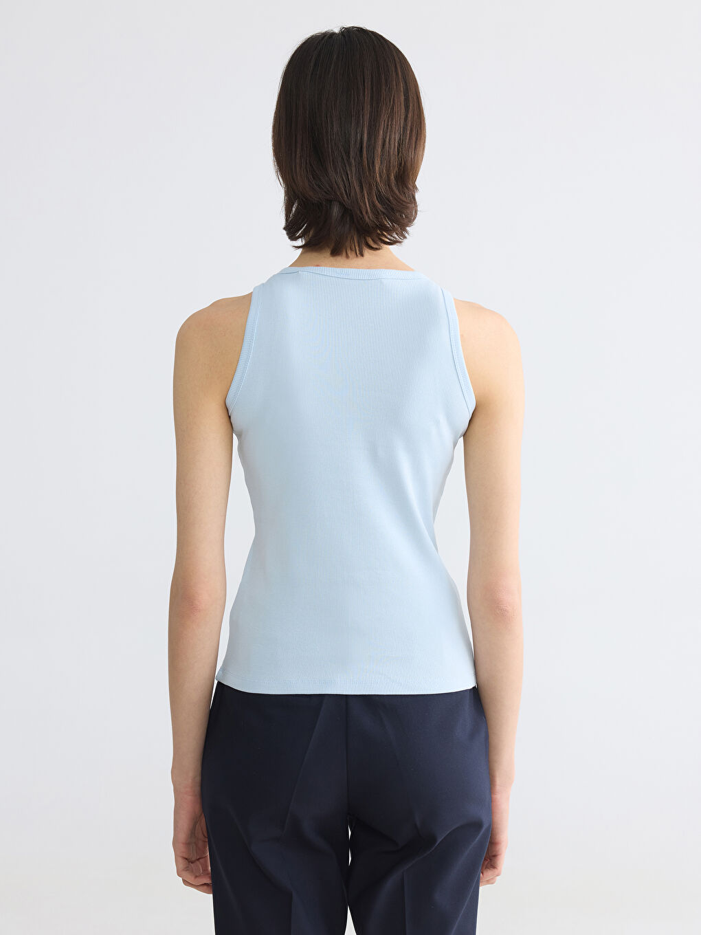 Crew Neck Women's Tank Top-3
