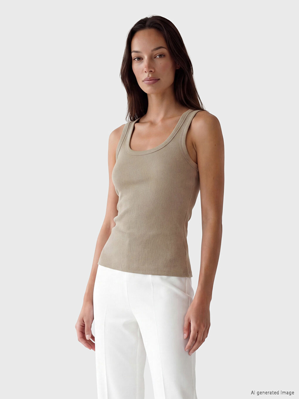 U Neck Women's Tank Top