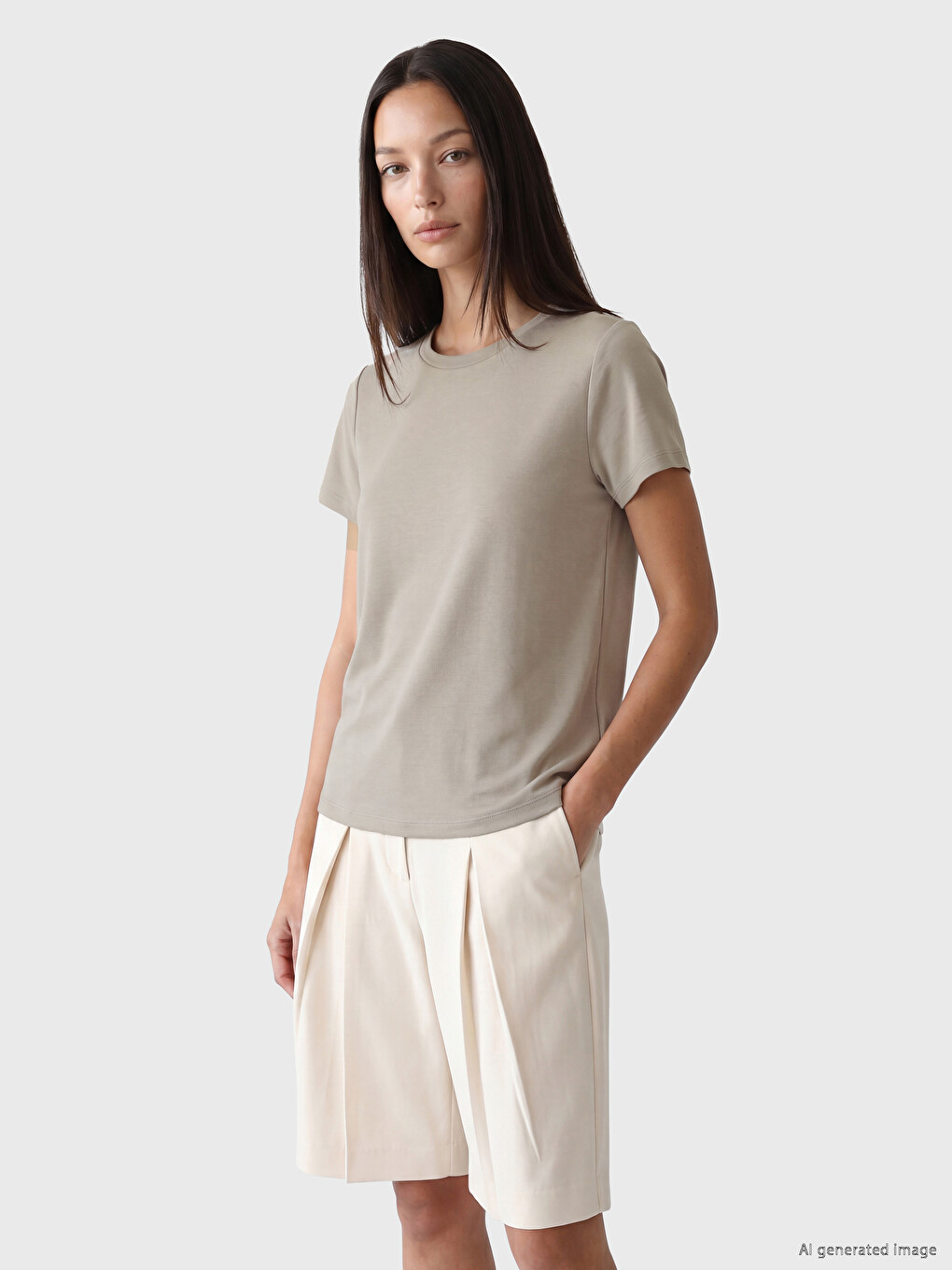 Crew Neck Soft Touch Women's T-Shirt