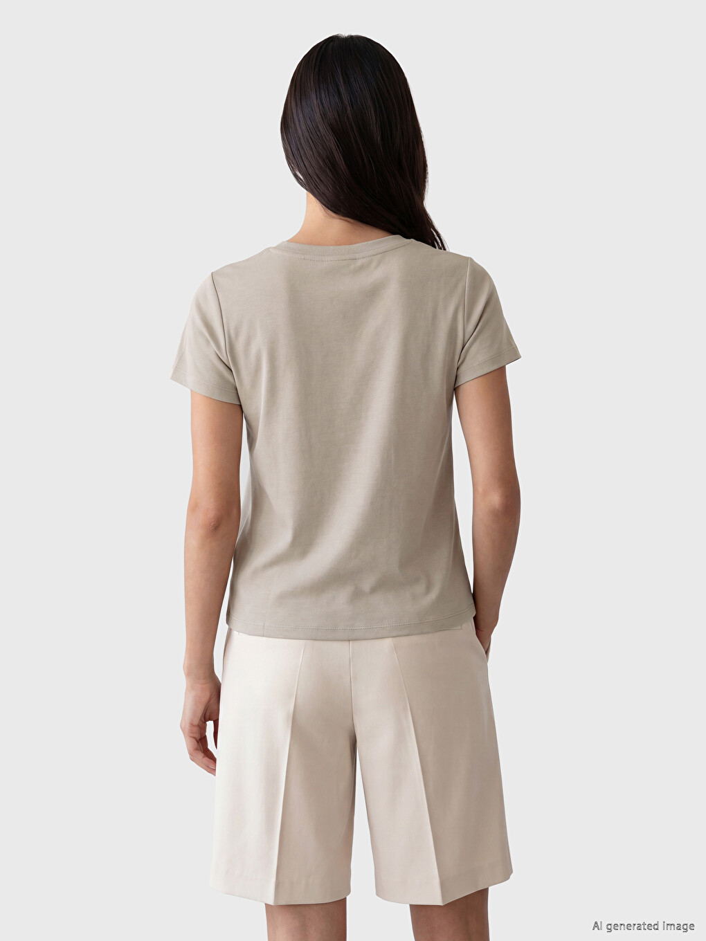 Crew Neck Soft Touch Women's T-Shirt-2