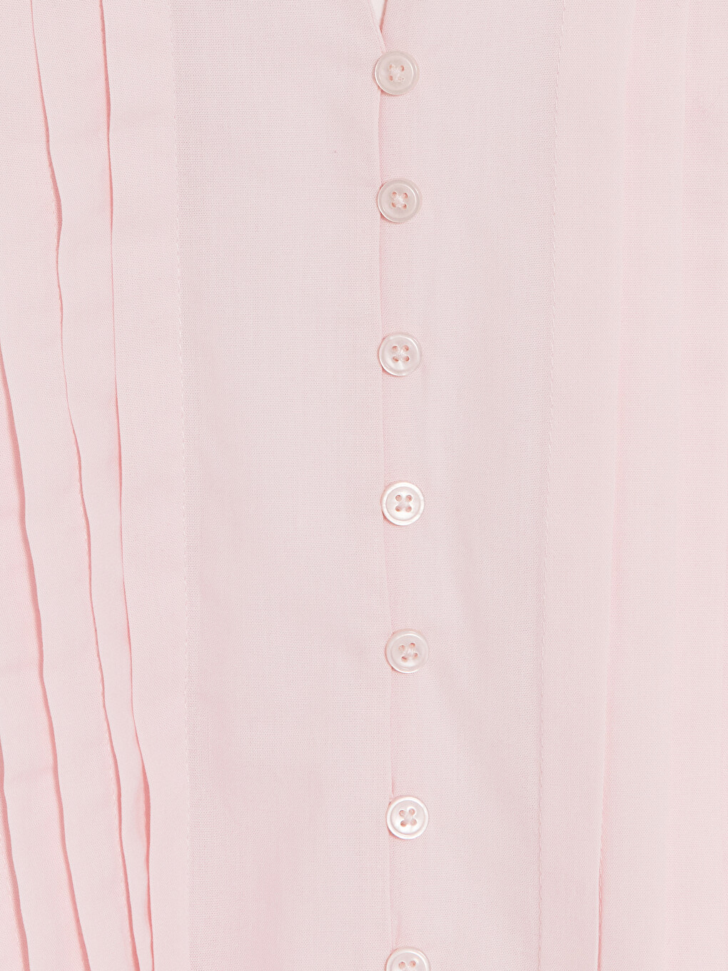 Pembe Pileli Kuşaklı Oversize Kadın Gömlek Tunik-1