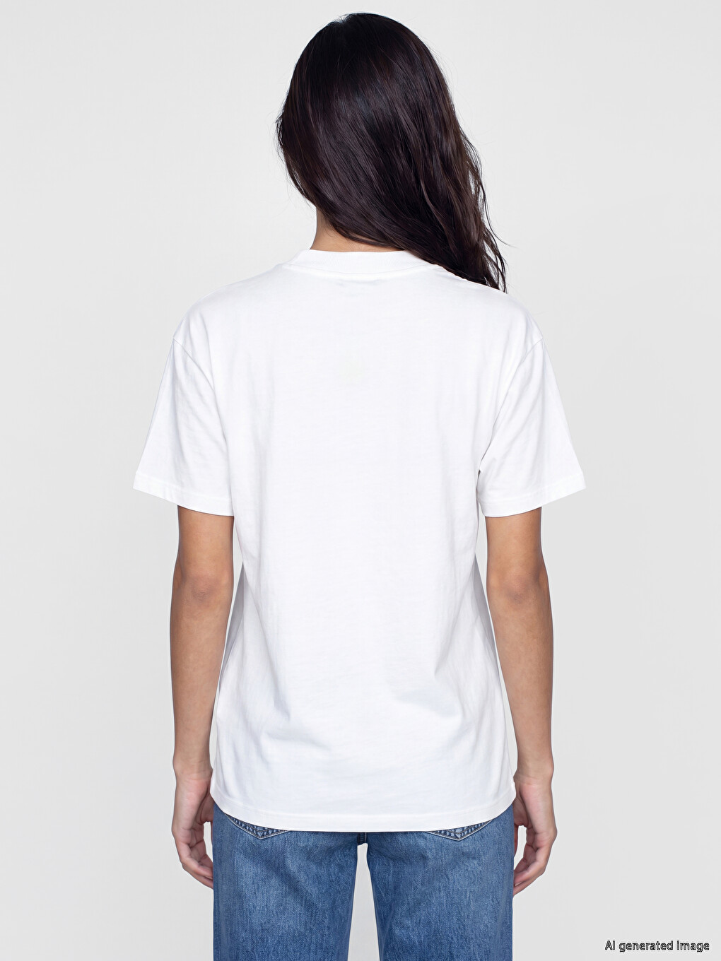 Floral Printed 100% Cotton Women's T-shirt-3