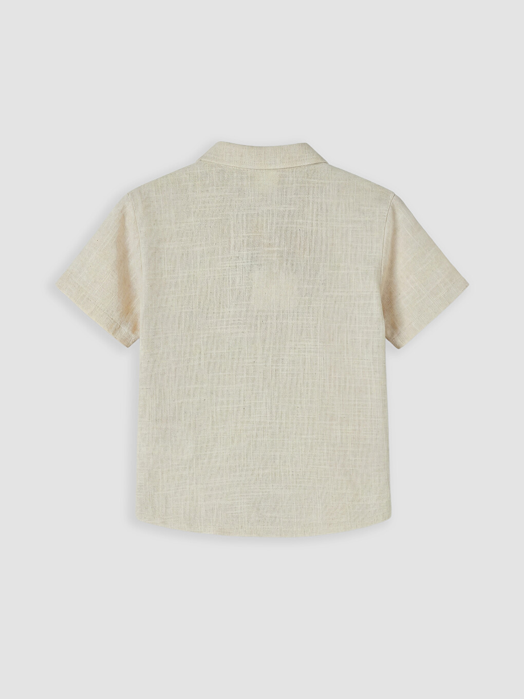 Ekru Çizgili Erkek Bebek Gabardin Takım-2