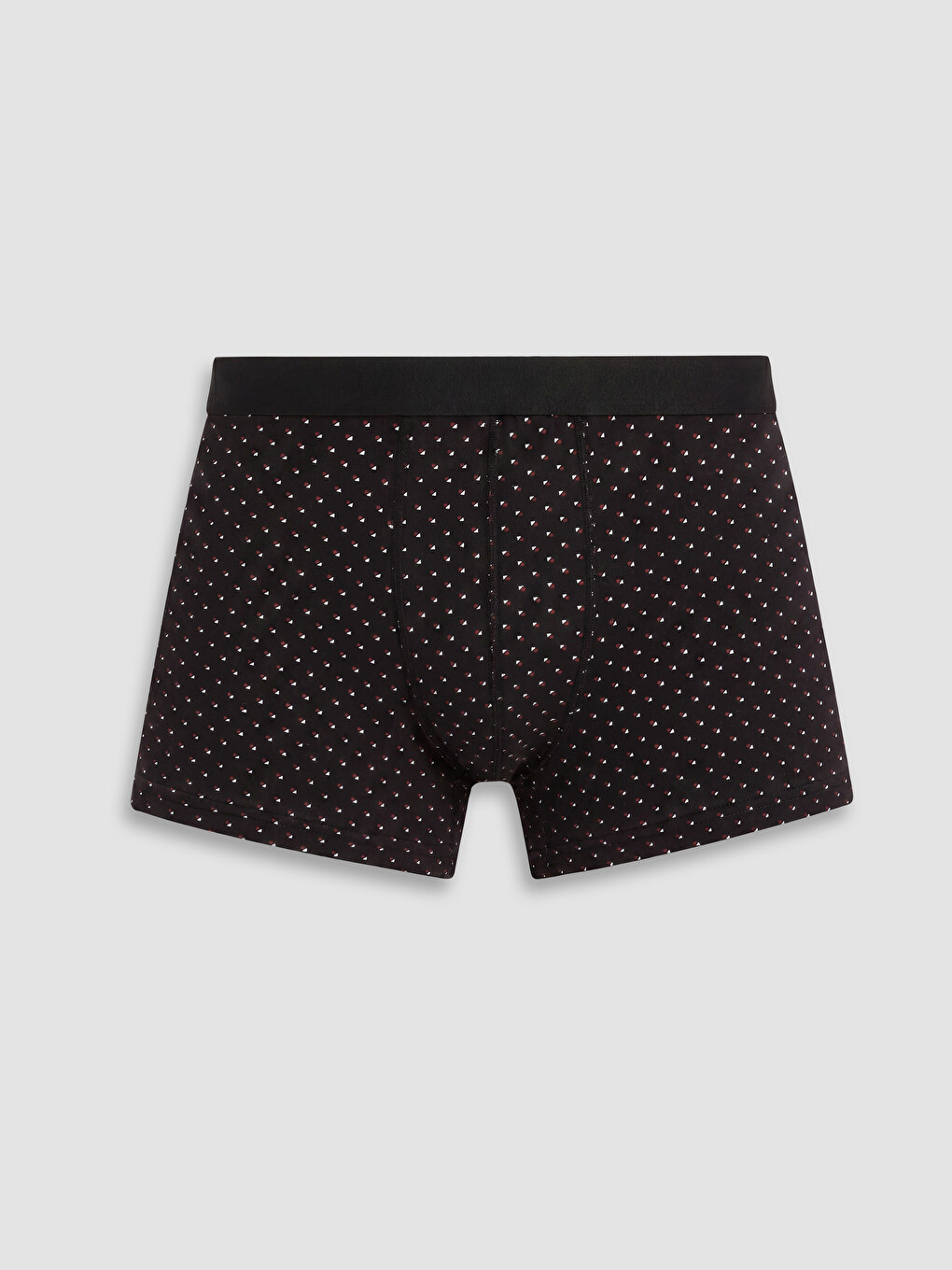 Bordo Pamuklu Esnek Erkek Boxer 5'li-4