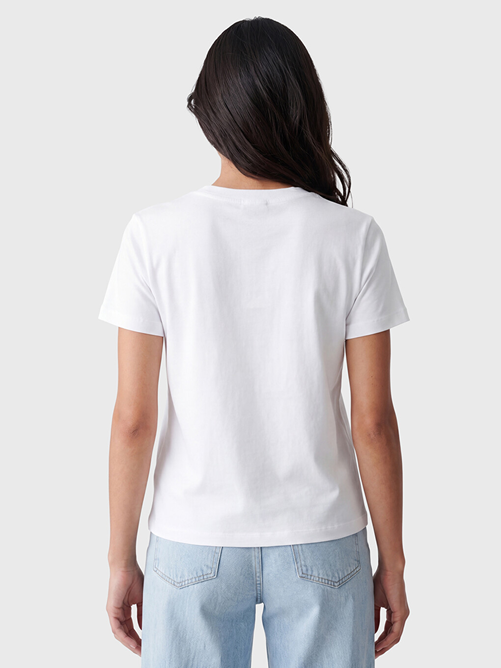 Printed 100% Cotton Women's T-shirt-3