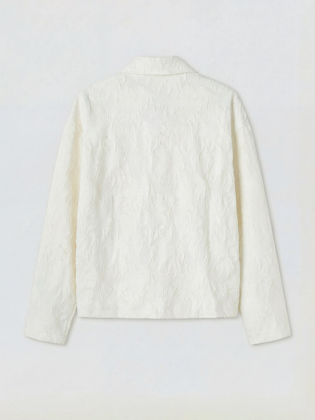 Ekru Regular Fit Keten Görünümlü Erkek Ceket-6