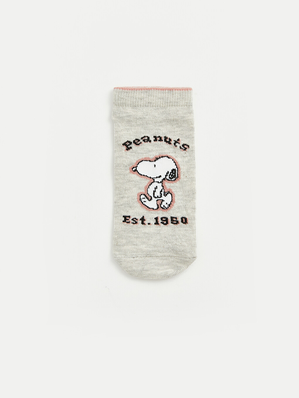 Girl Grey Trainer Socks-1