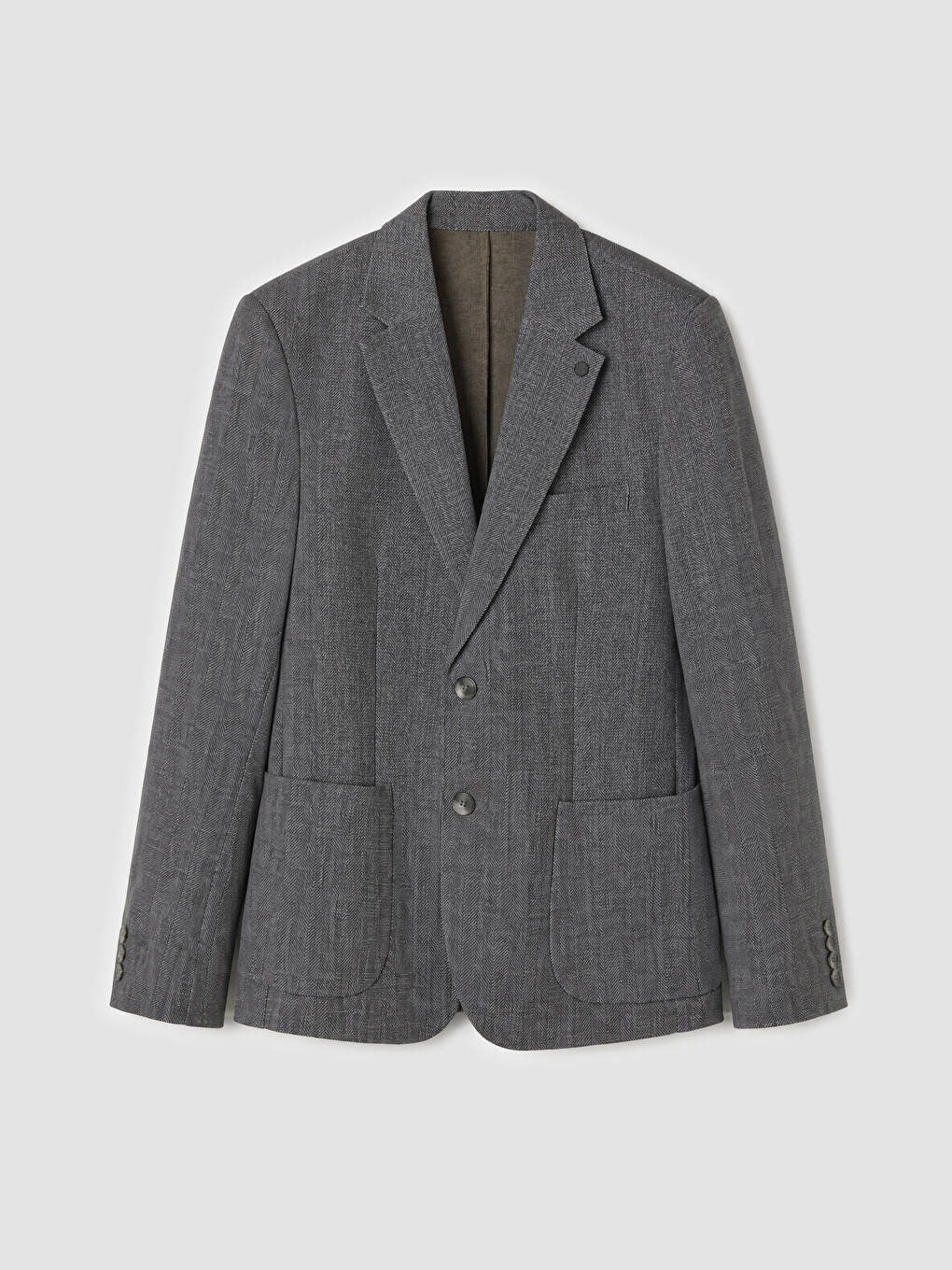 Siyah Regular Fit Erkek Blazer Ceket