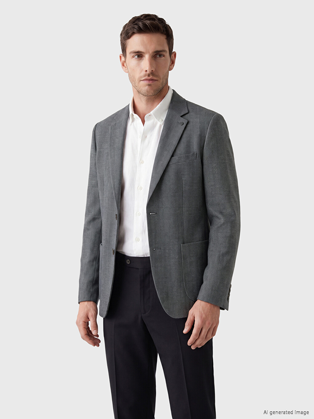 Regular Fit Men's Blazer Jacket