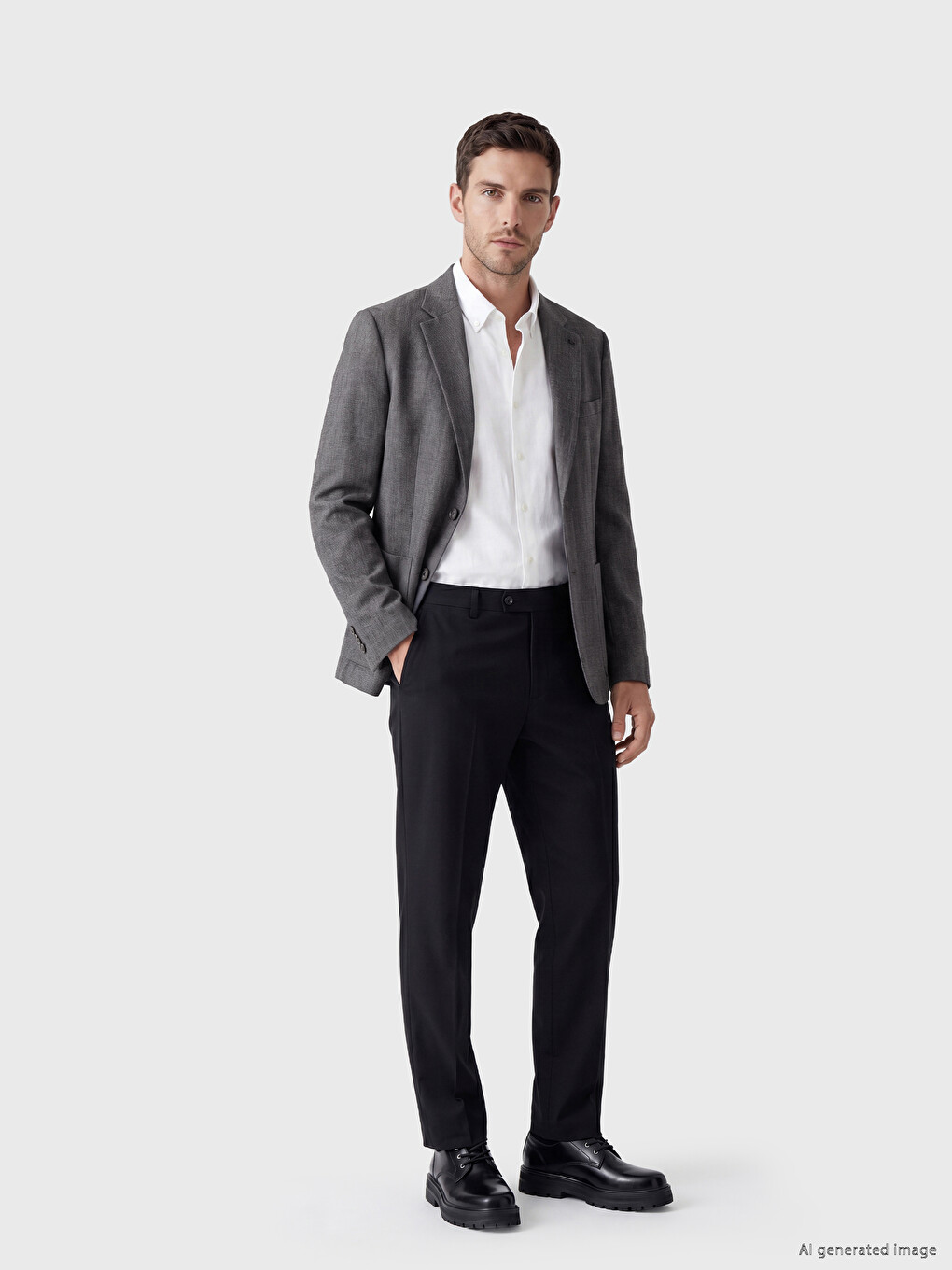 Regular Fit Men's Blazer Jacket-1