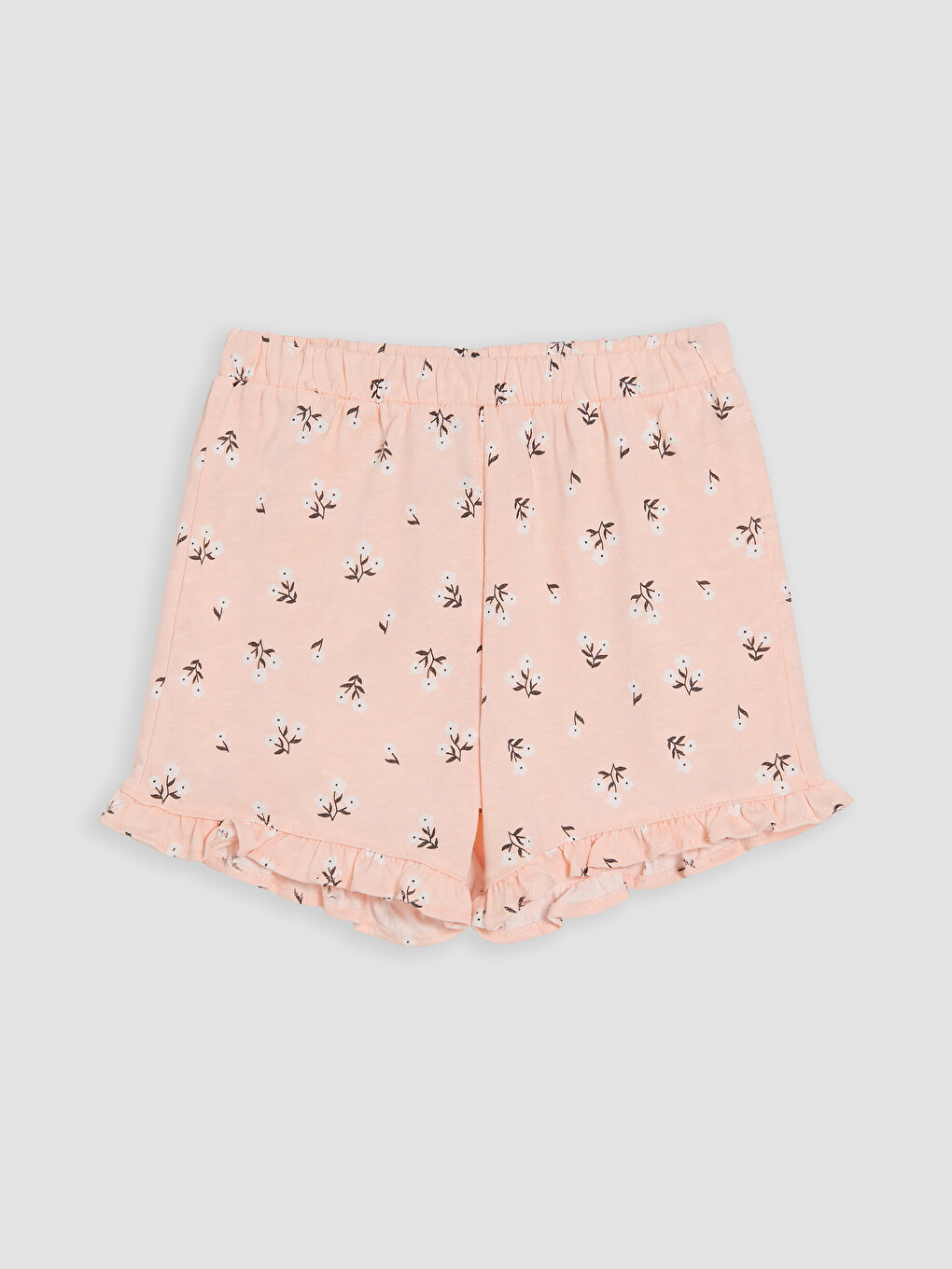 Floral Baby Girls' Shorts Set-3
