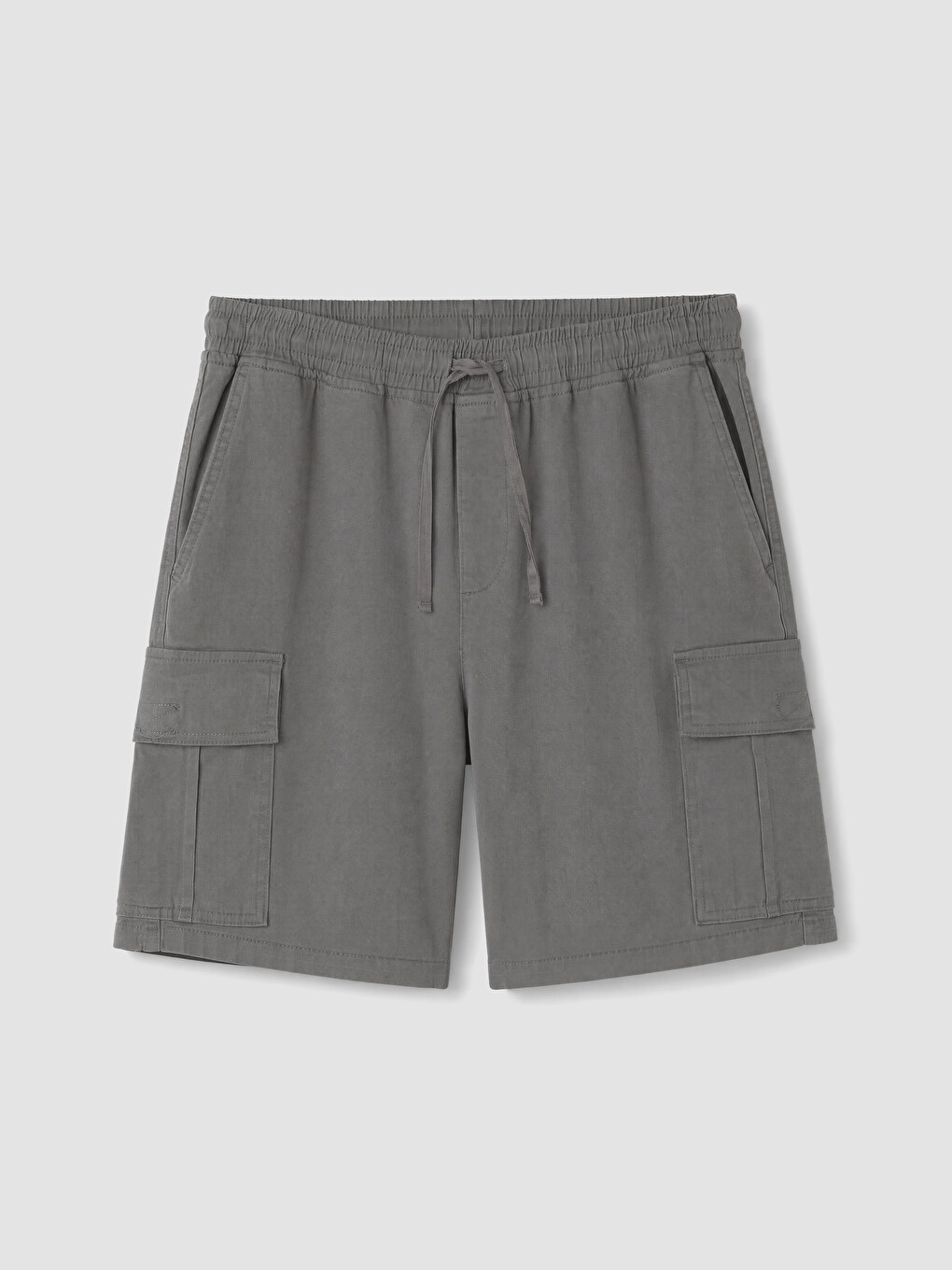 Gri Relax Fit Erkek Şort