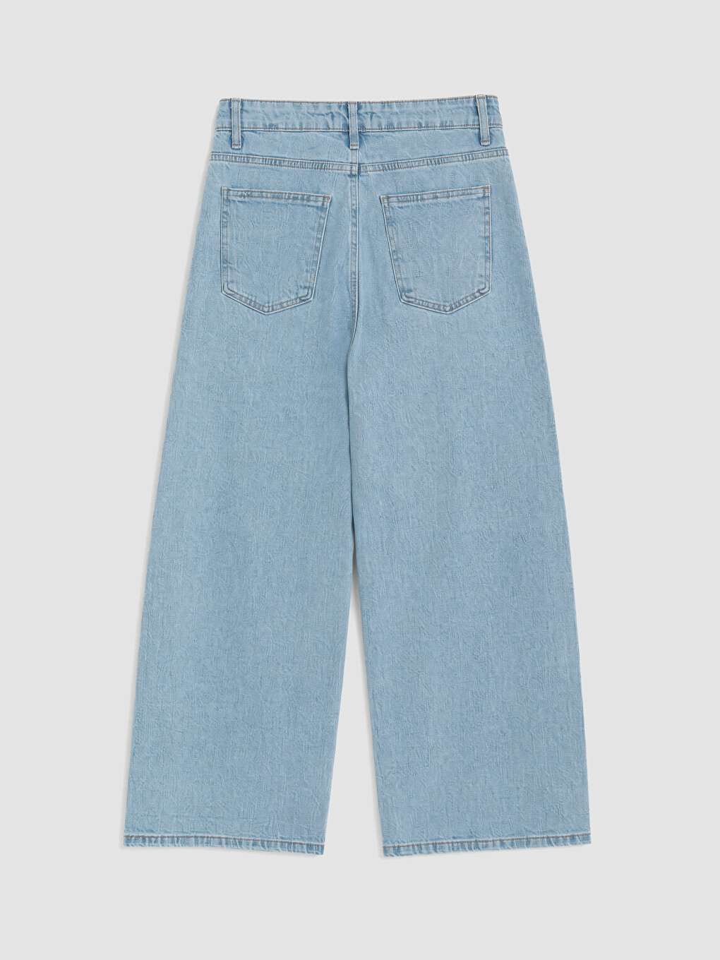İndigo Barrel Fit Kadın Jean Pantolon-2