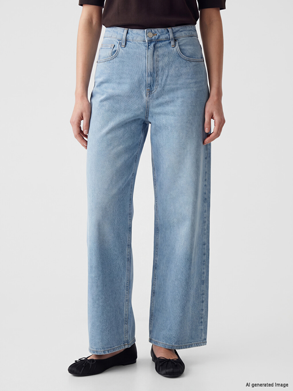 Barrel Fit Women's Jeans-1