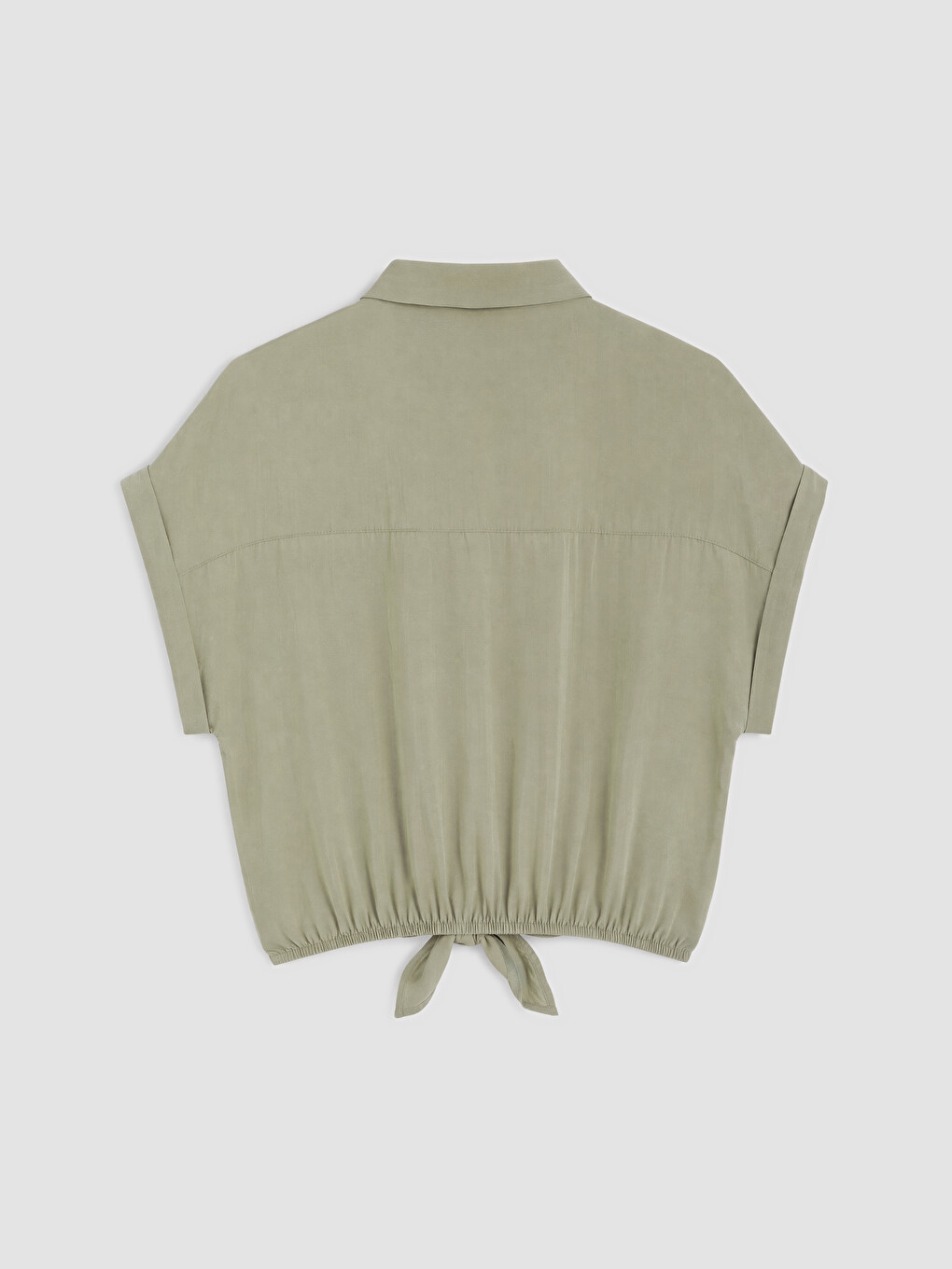 Woman Khaki Shirt-1