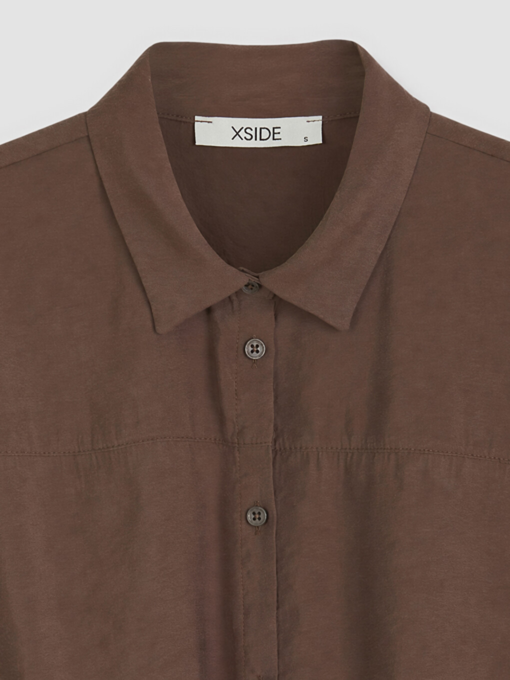 Woman Brown Shirt-2