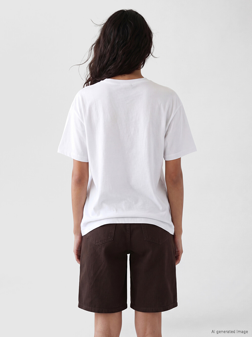 Modal Blended Women's T-Shirt-3