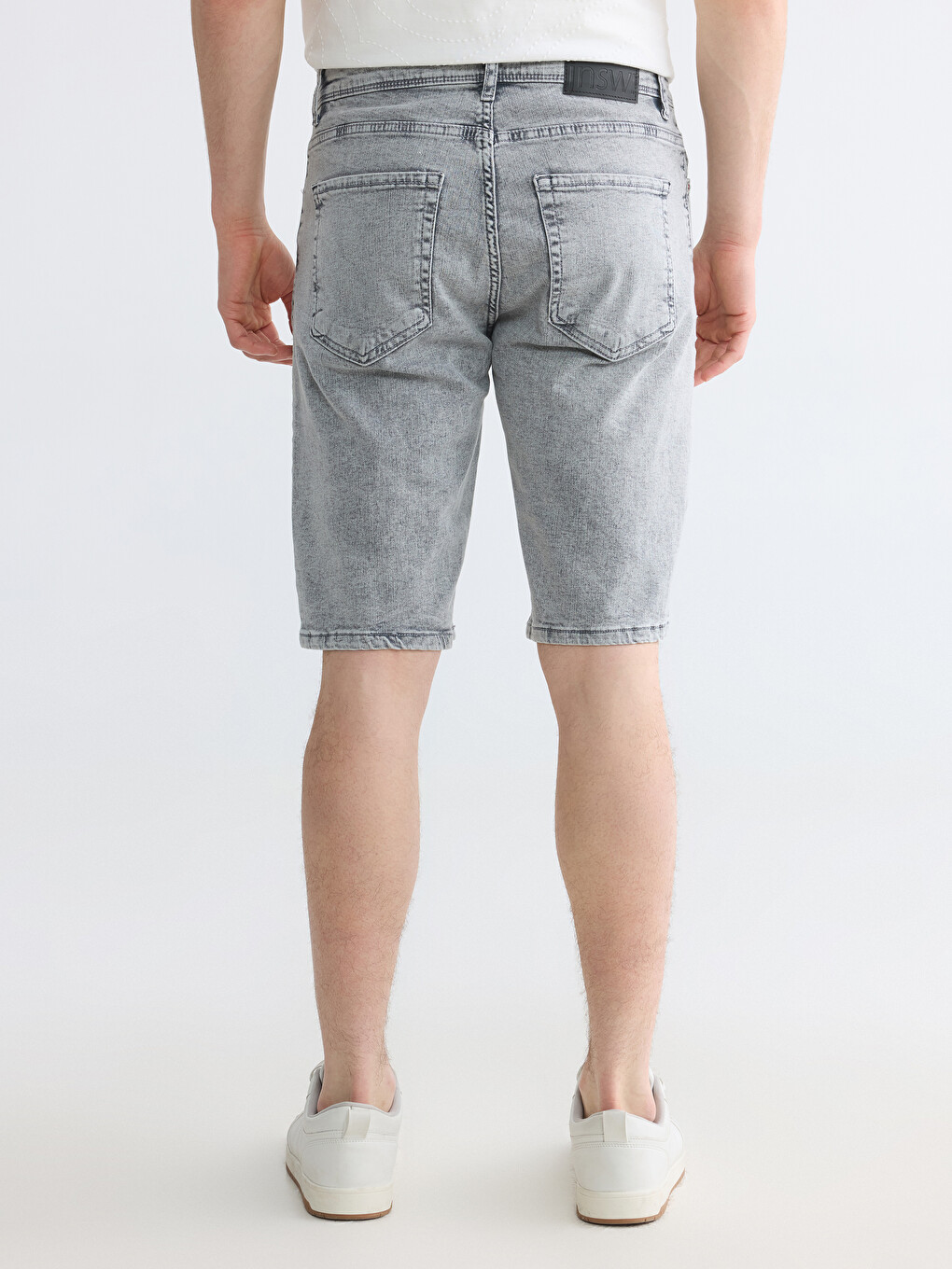 Regular Fit Men's Denim Shorts-3