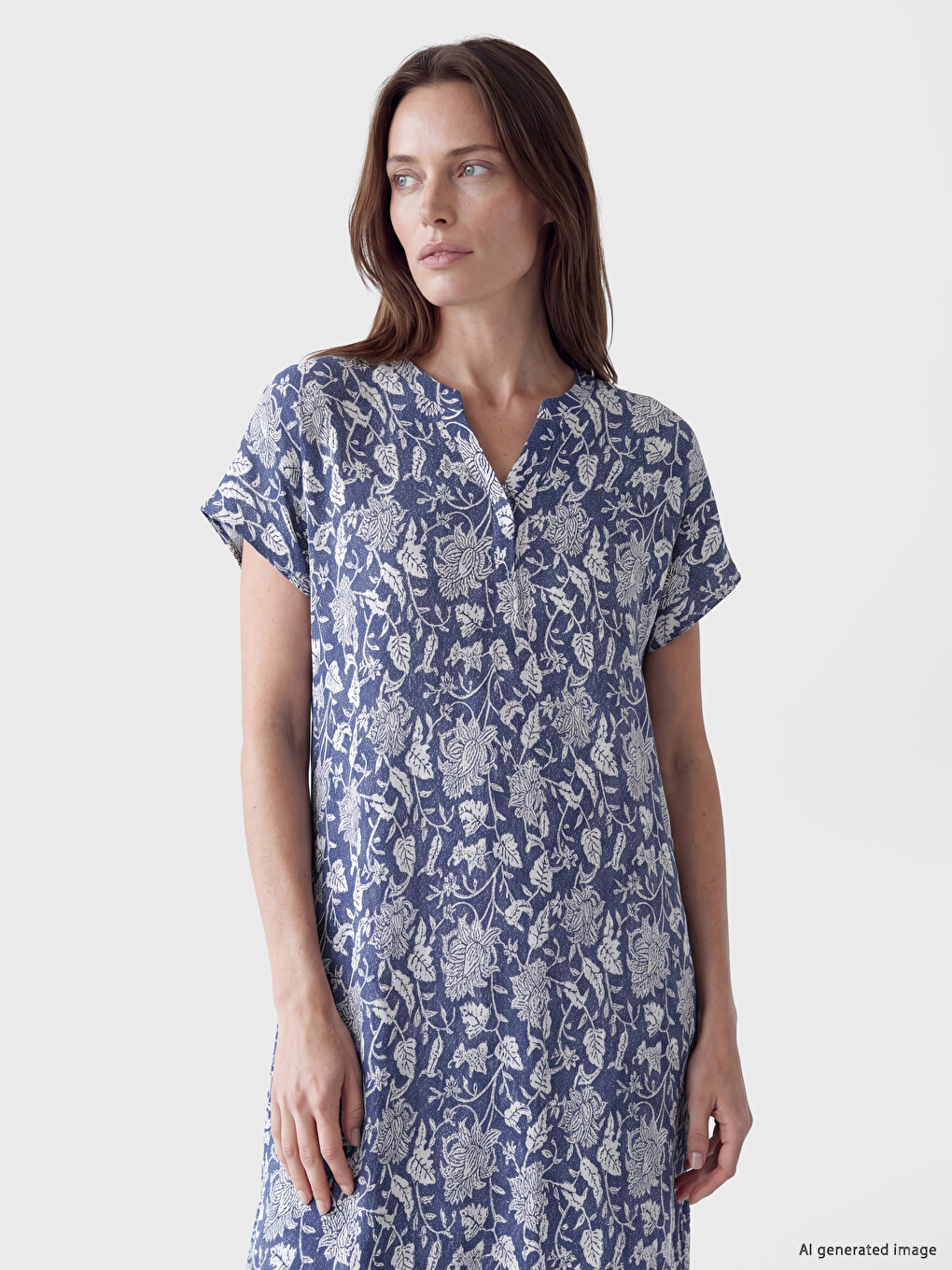 Rochie Cu Model Cu Decolteu În V-1