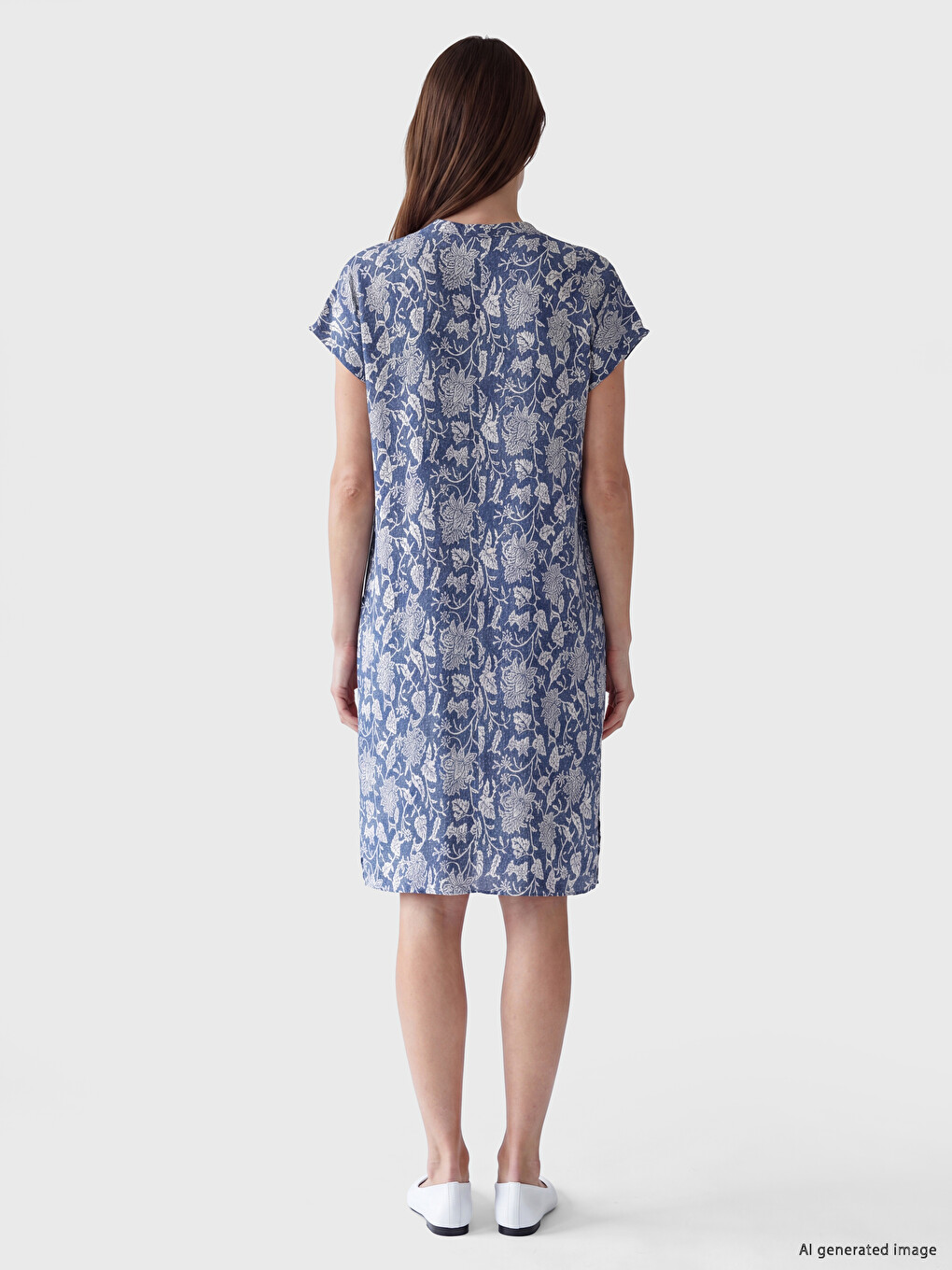 Rochie Cu Model Cu Decolteu În V-3