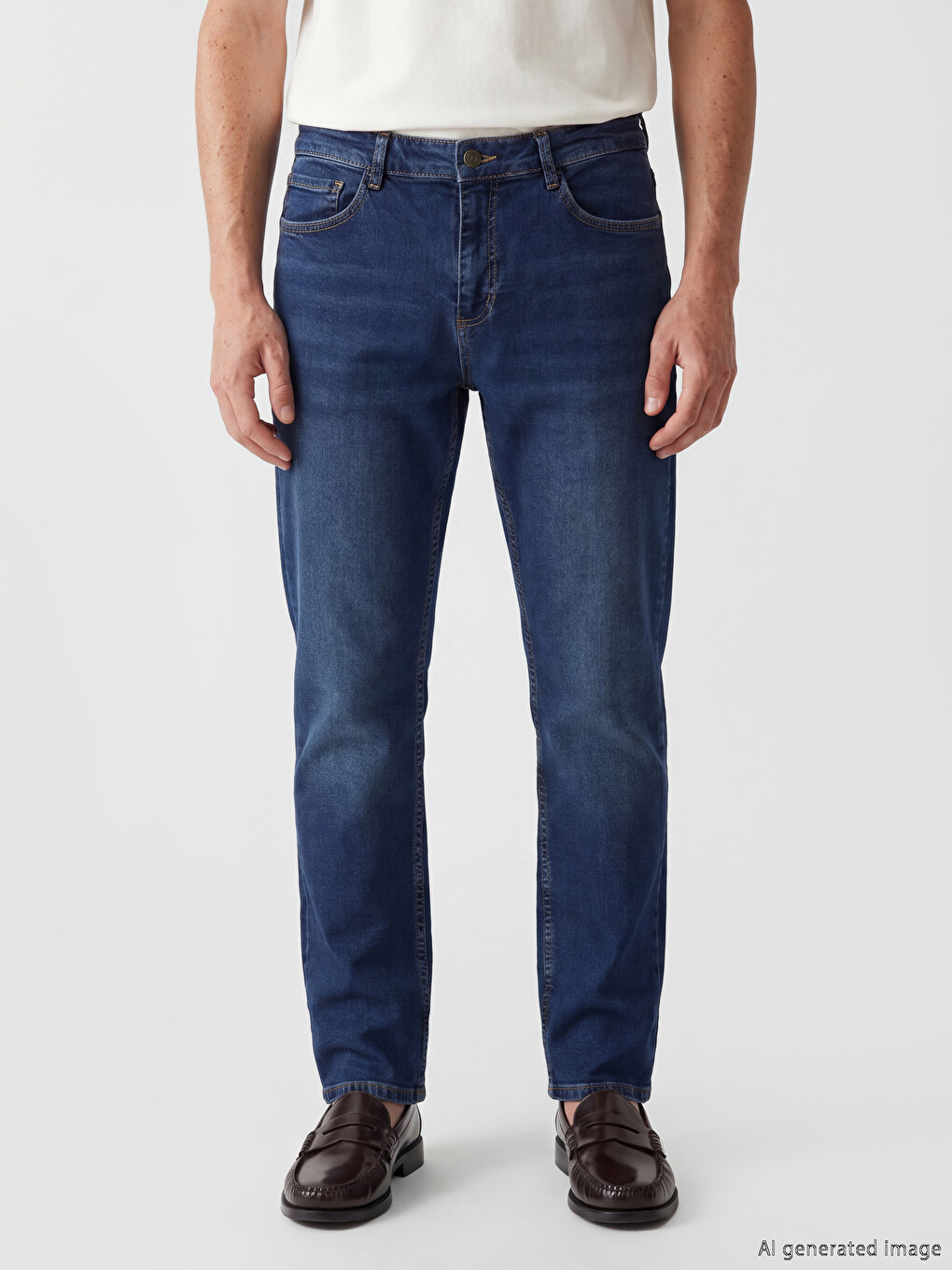 Man Indigo Jeans-1