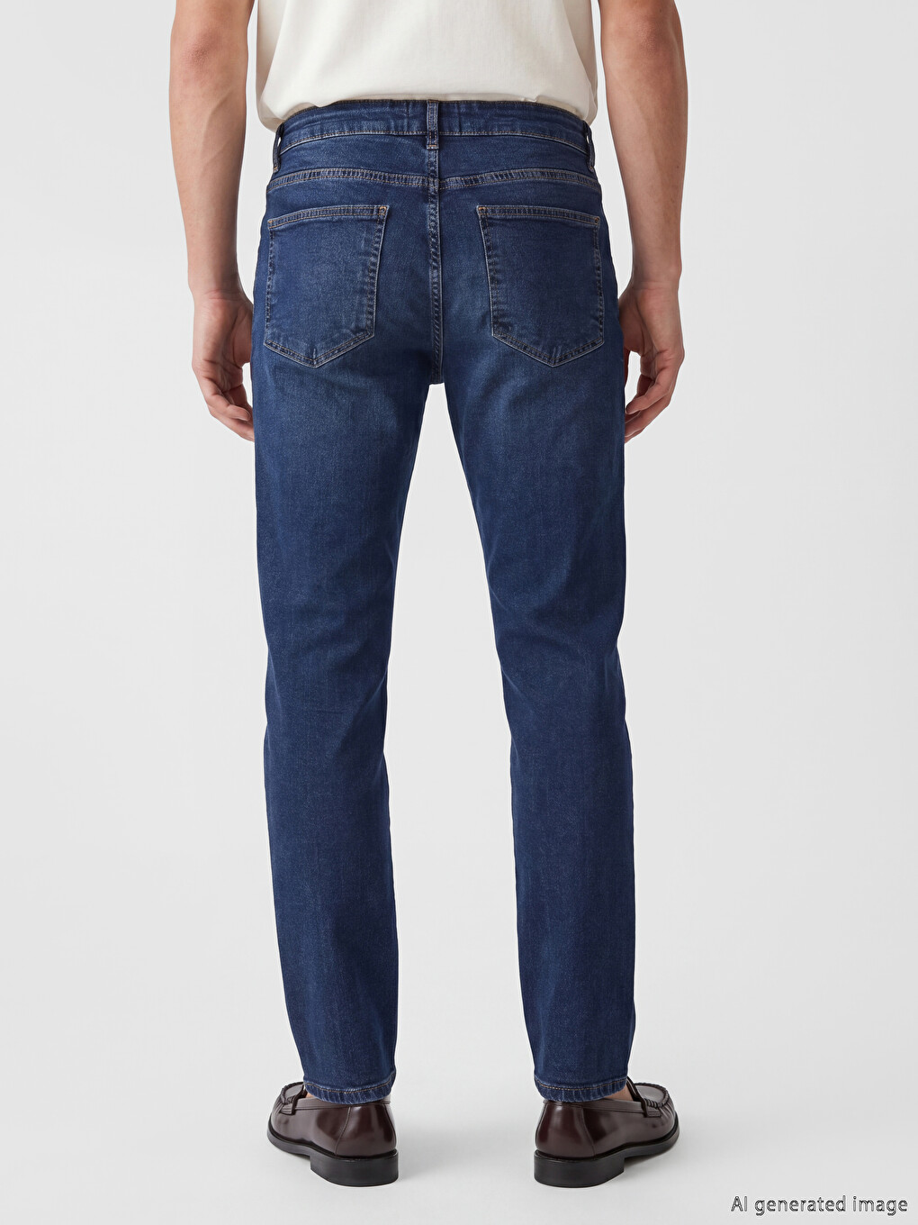 Man Indigo Jeans-3