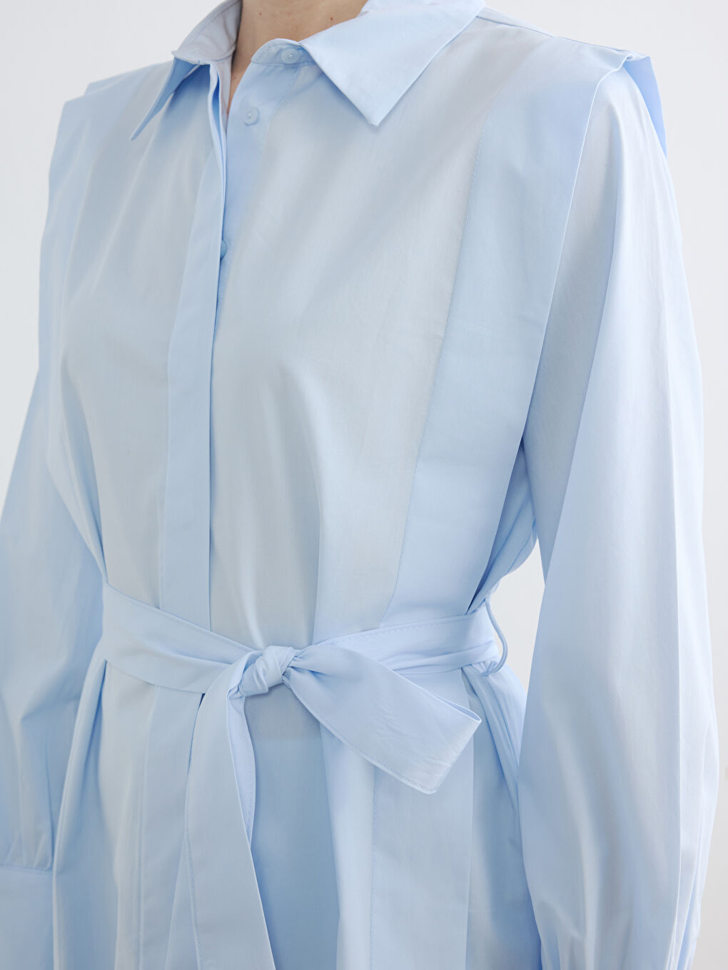 Sash Women's Shirt Tunic-2