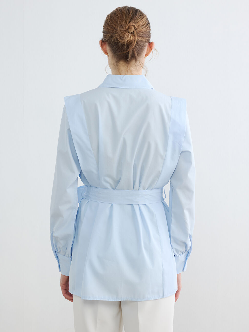 Sash Women's Shirt Tunic-3