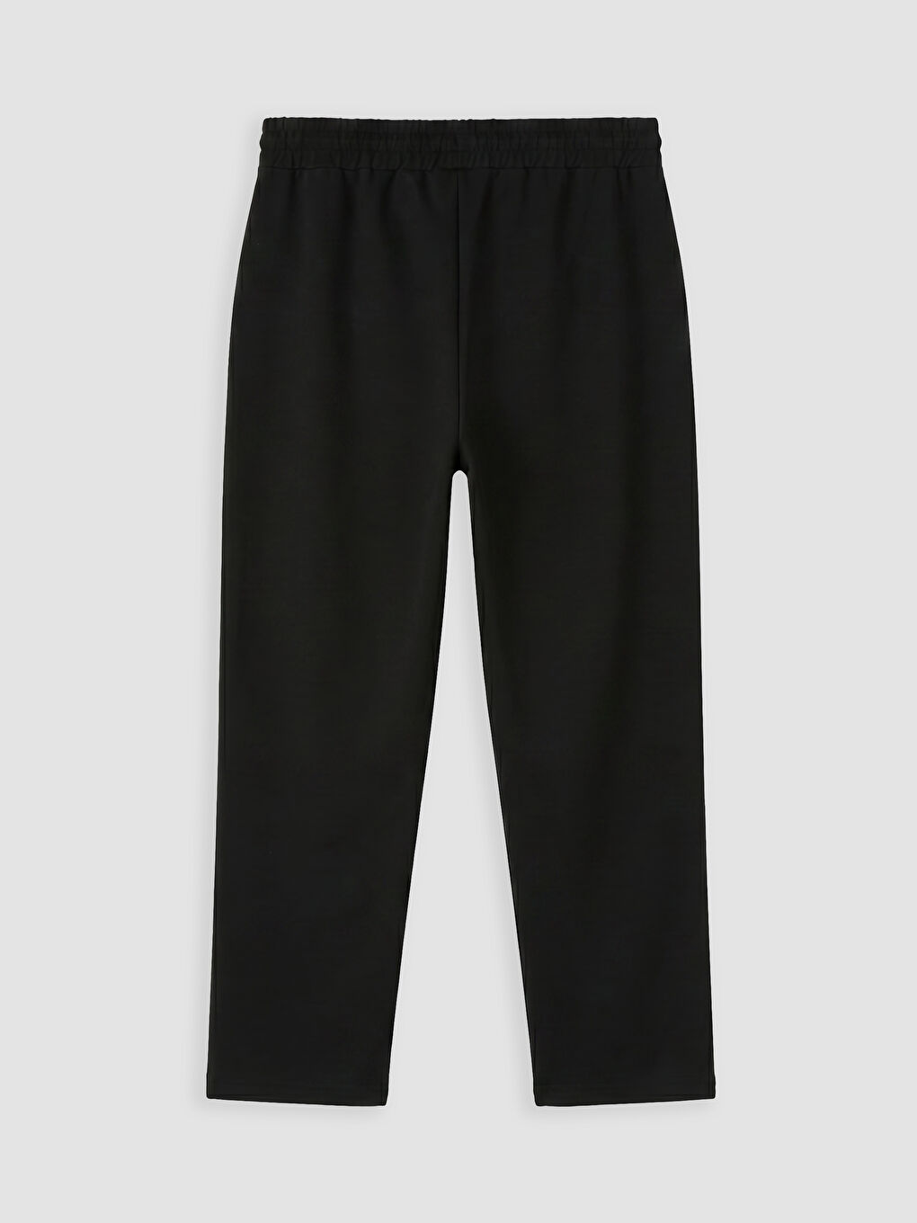 Siyah Regular Fit Erkek Eşofman Altı-1