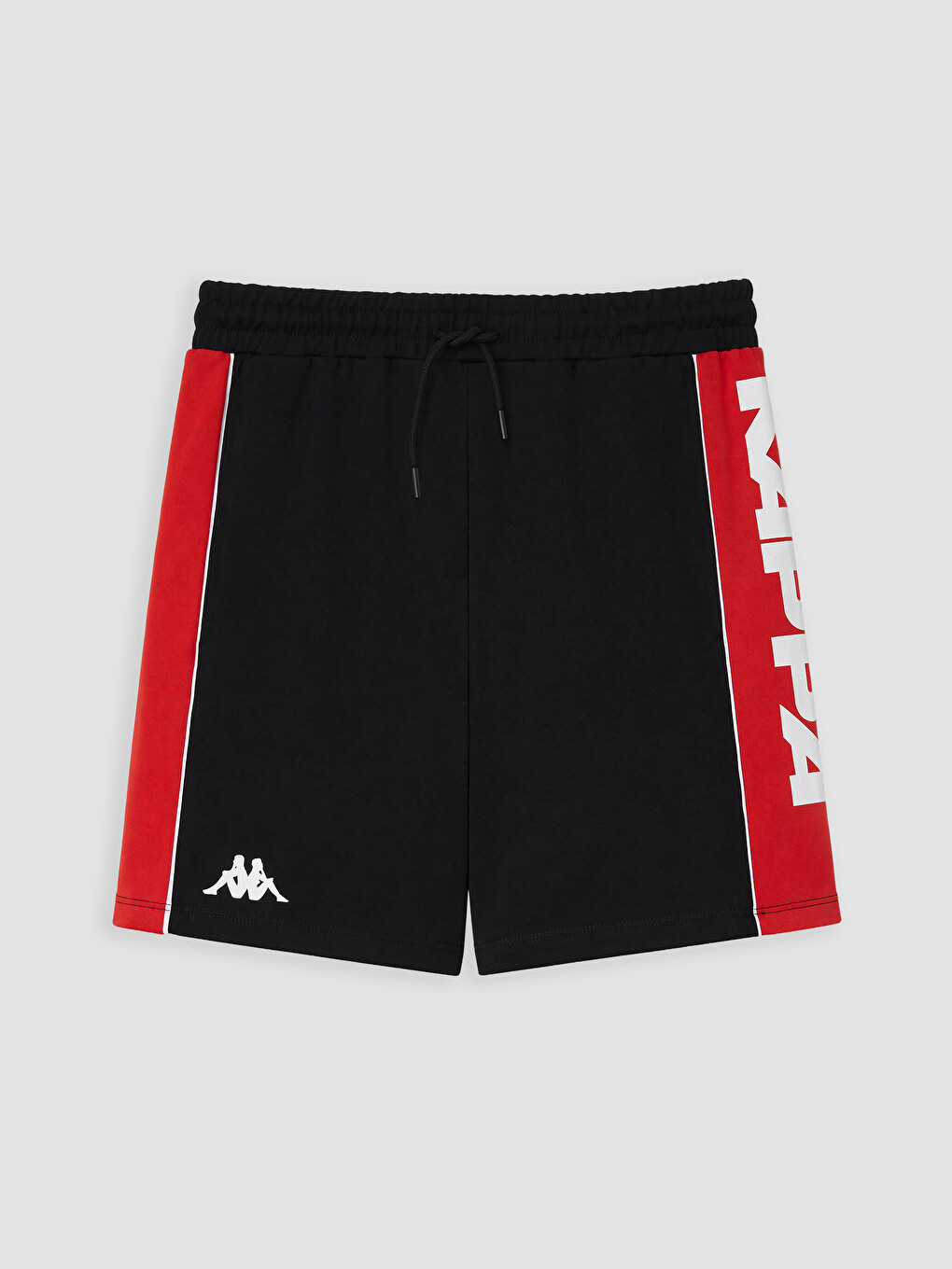 Siyah Regular Fit Baskılı Erkek Spor Şort