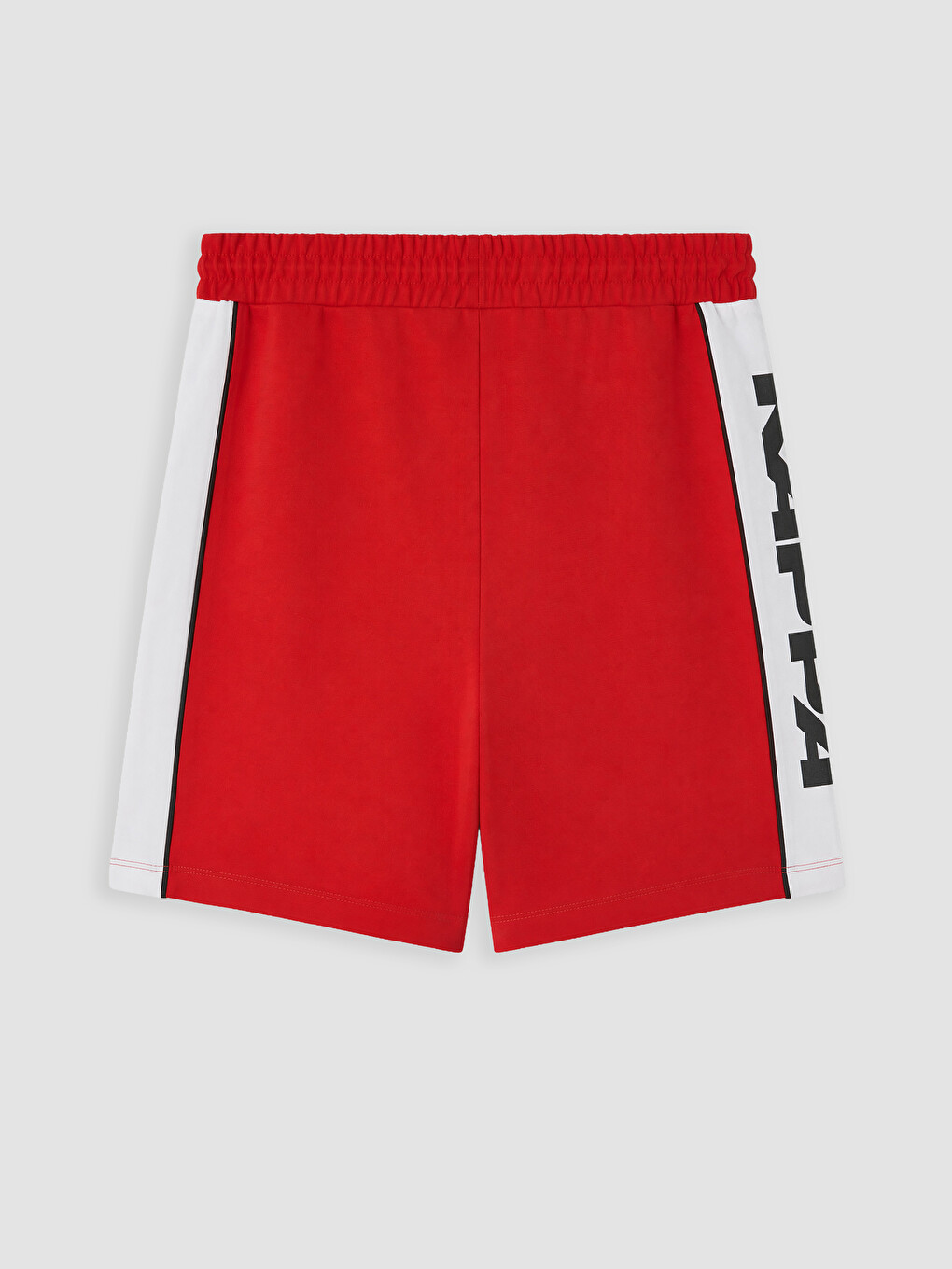 Kırmızı Regular Fit Baskılı Erkek Spor Şort-1