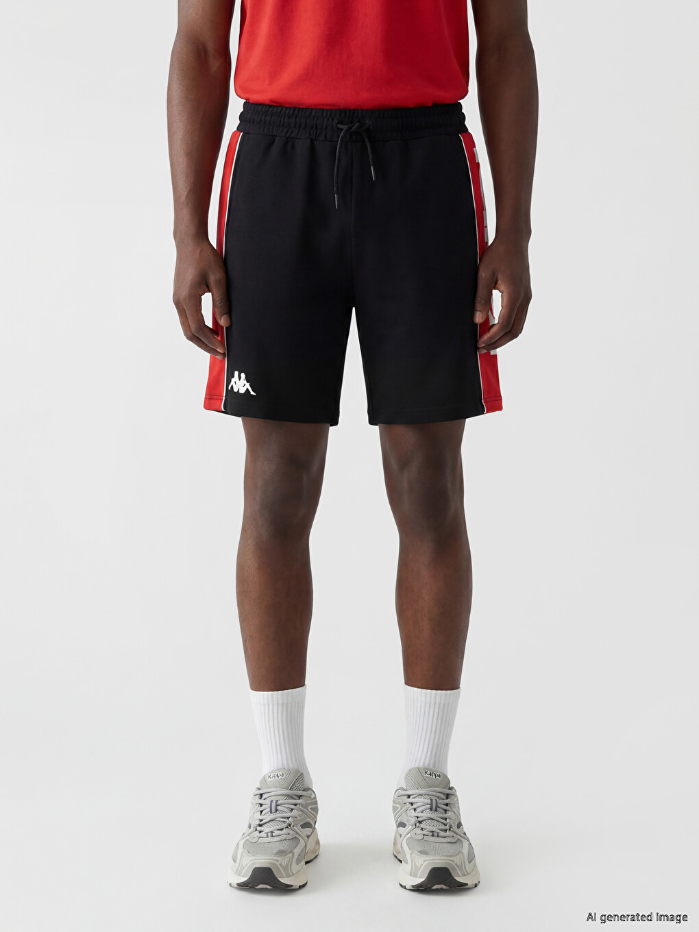 Regular Fit Printed Men's Sport Shorts-1