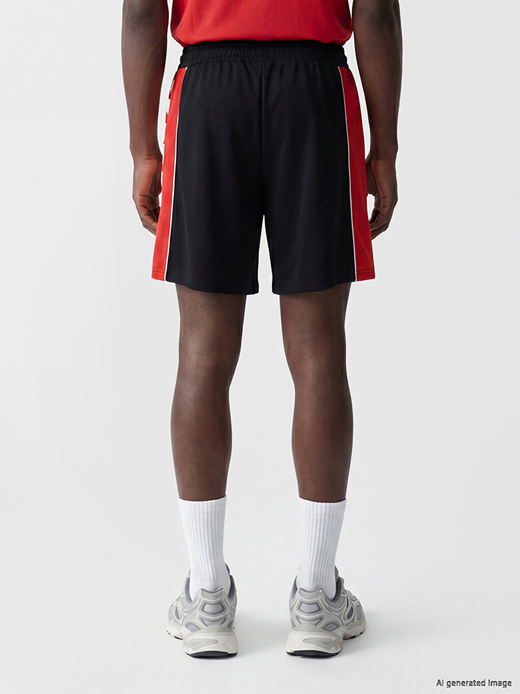 Regular Fit Printed Men's Sport Shorts-3