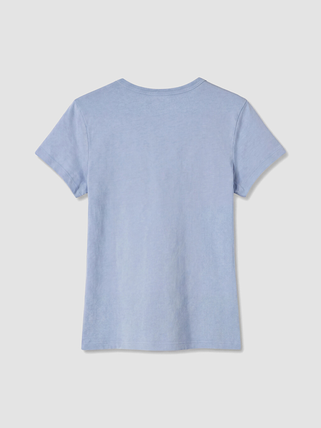 Tricou cu guler rotund pentru femei-2