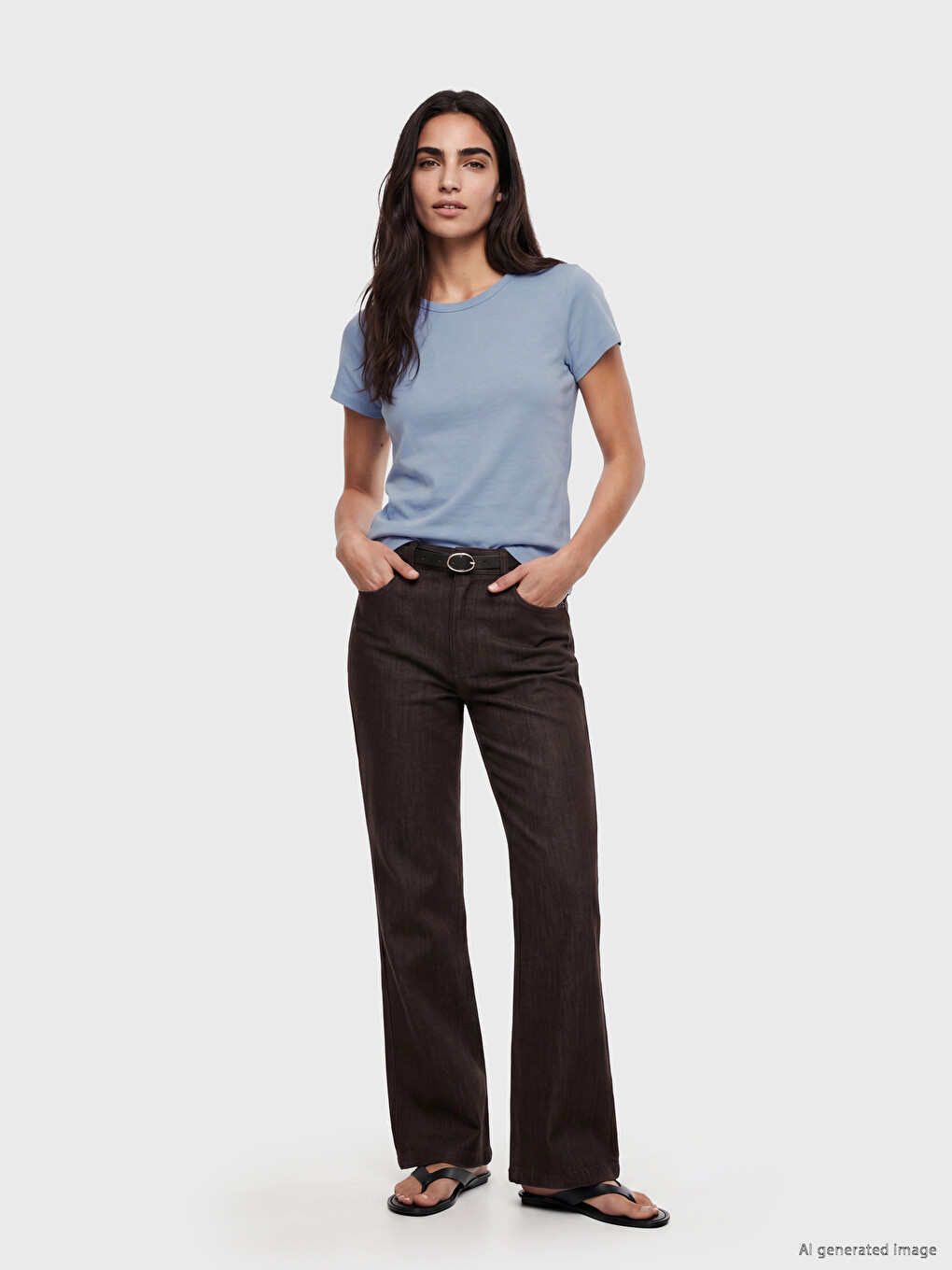 %100 Cotton Women's T-shirt-1